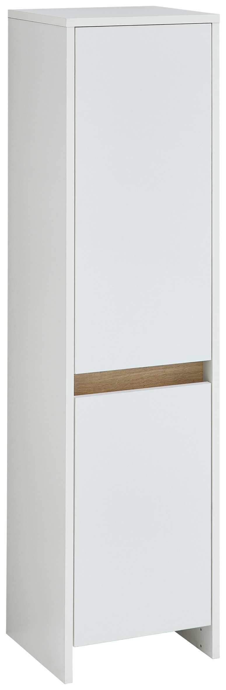 Image of Saphir Midischrank "Quickset 100, Badschrank 32,4 cm breit, 2 Türen" 2 Einlegeböden, Badezimmer-Midischrank, mit Akzentfuge