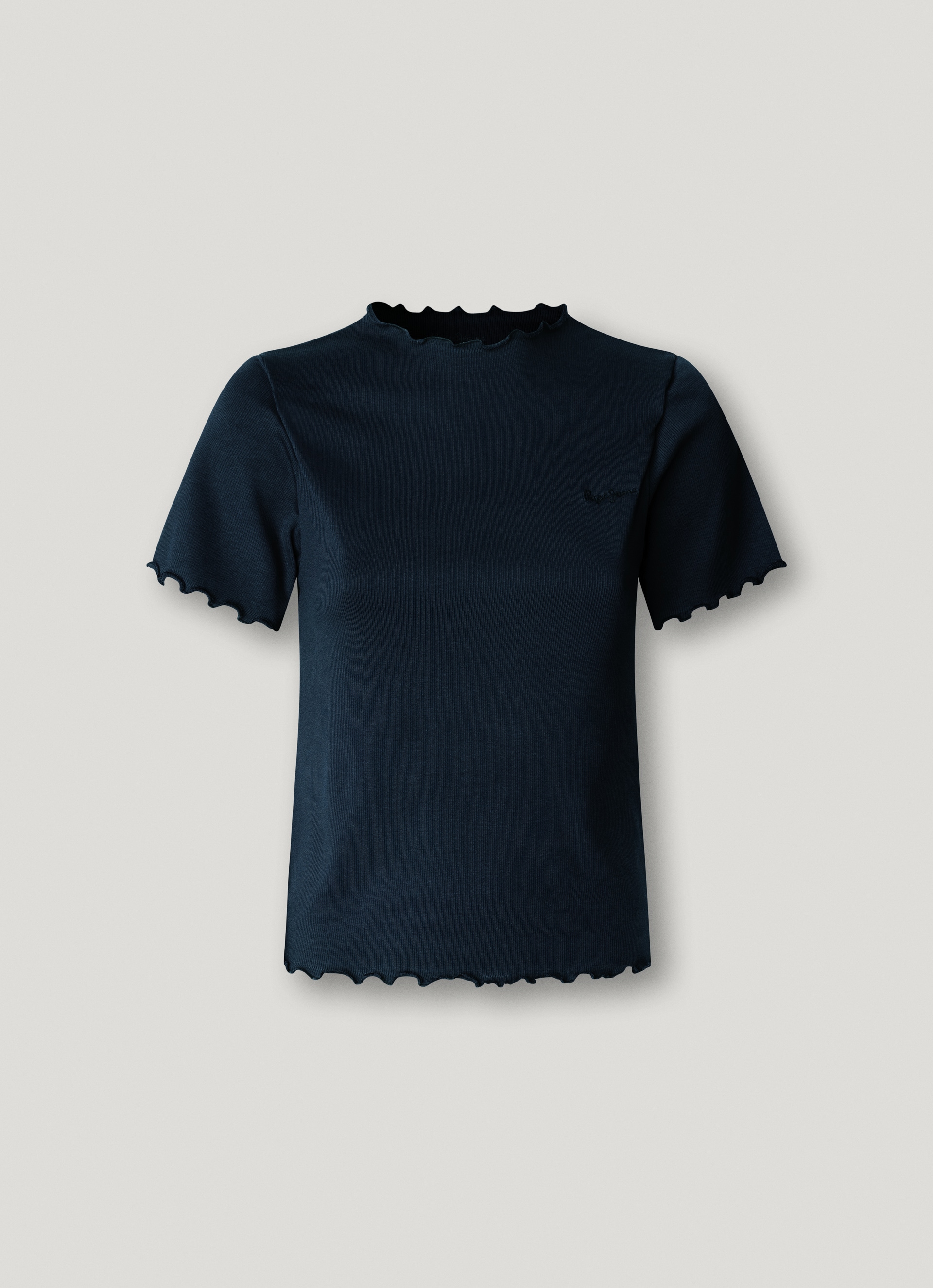 Pepe Jeans T-shirt »NORA« mit gewellten Abschlüssen