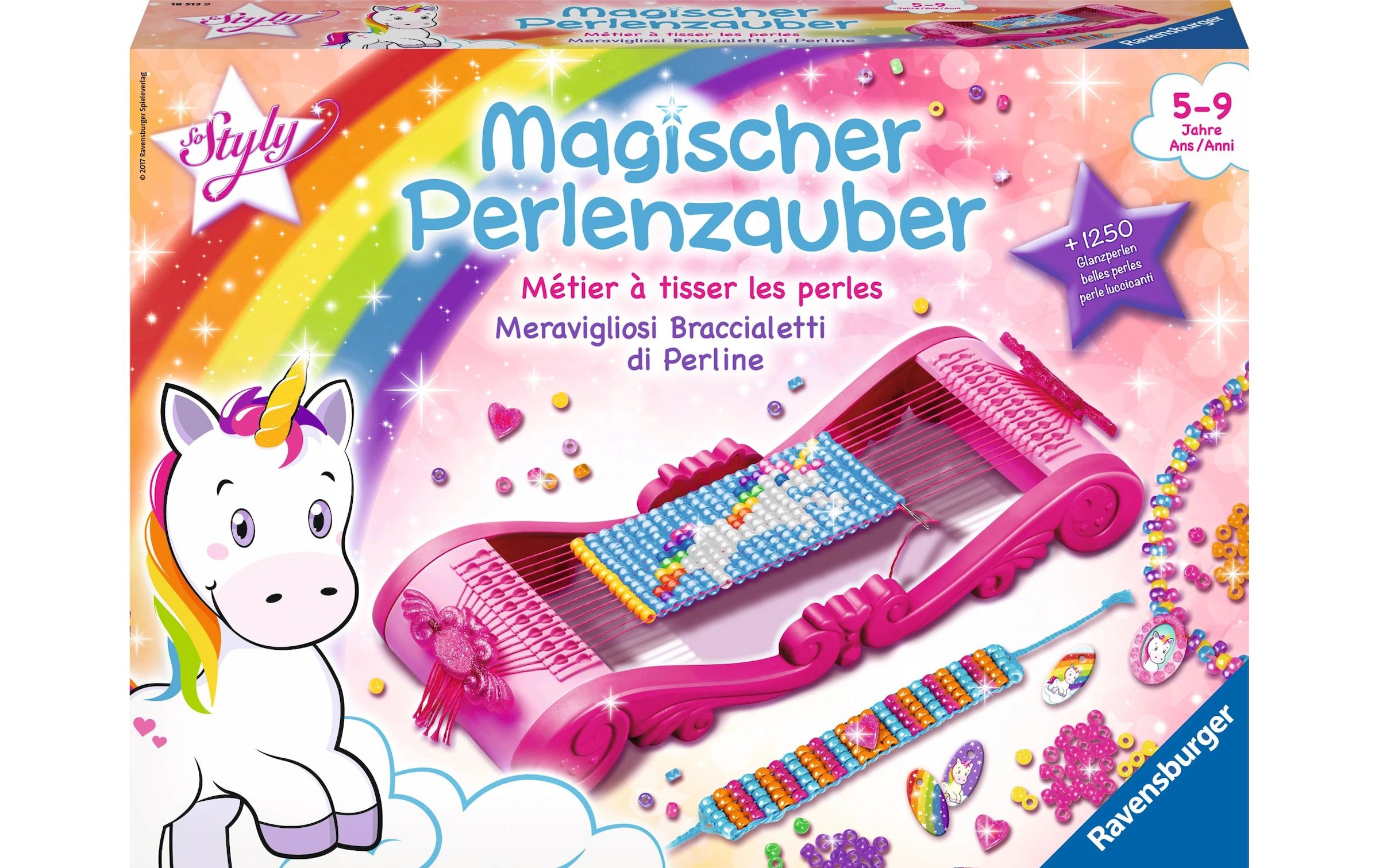 Ravensburger Kreativset »So Styly, Magischer Perlenzauber Einhorn« Made in Europe