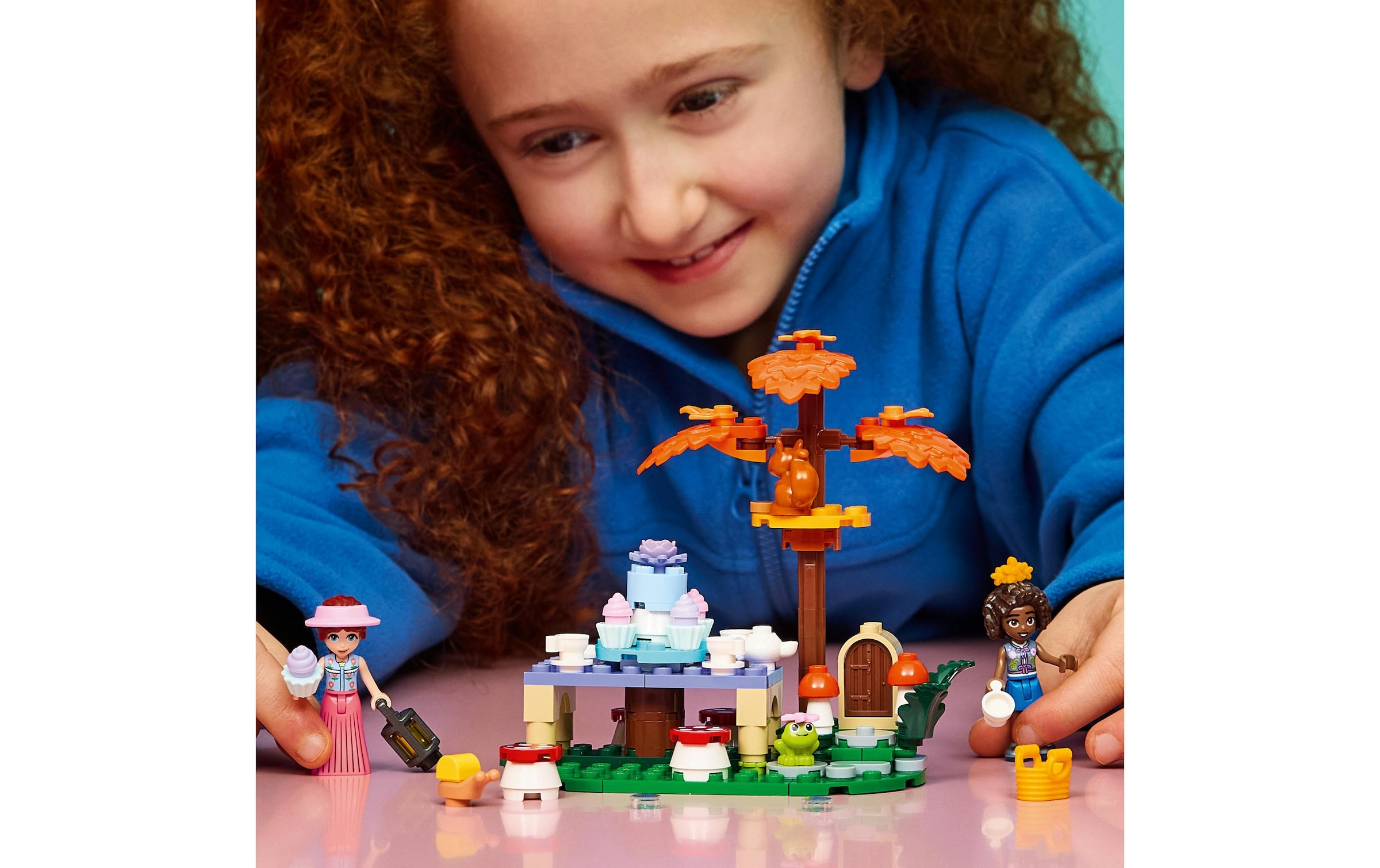 LEGO® Konstruktionsspielsteine »Teeparty im Wald (42690), LEGO Friends« Made in Europe