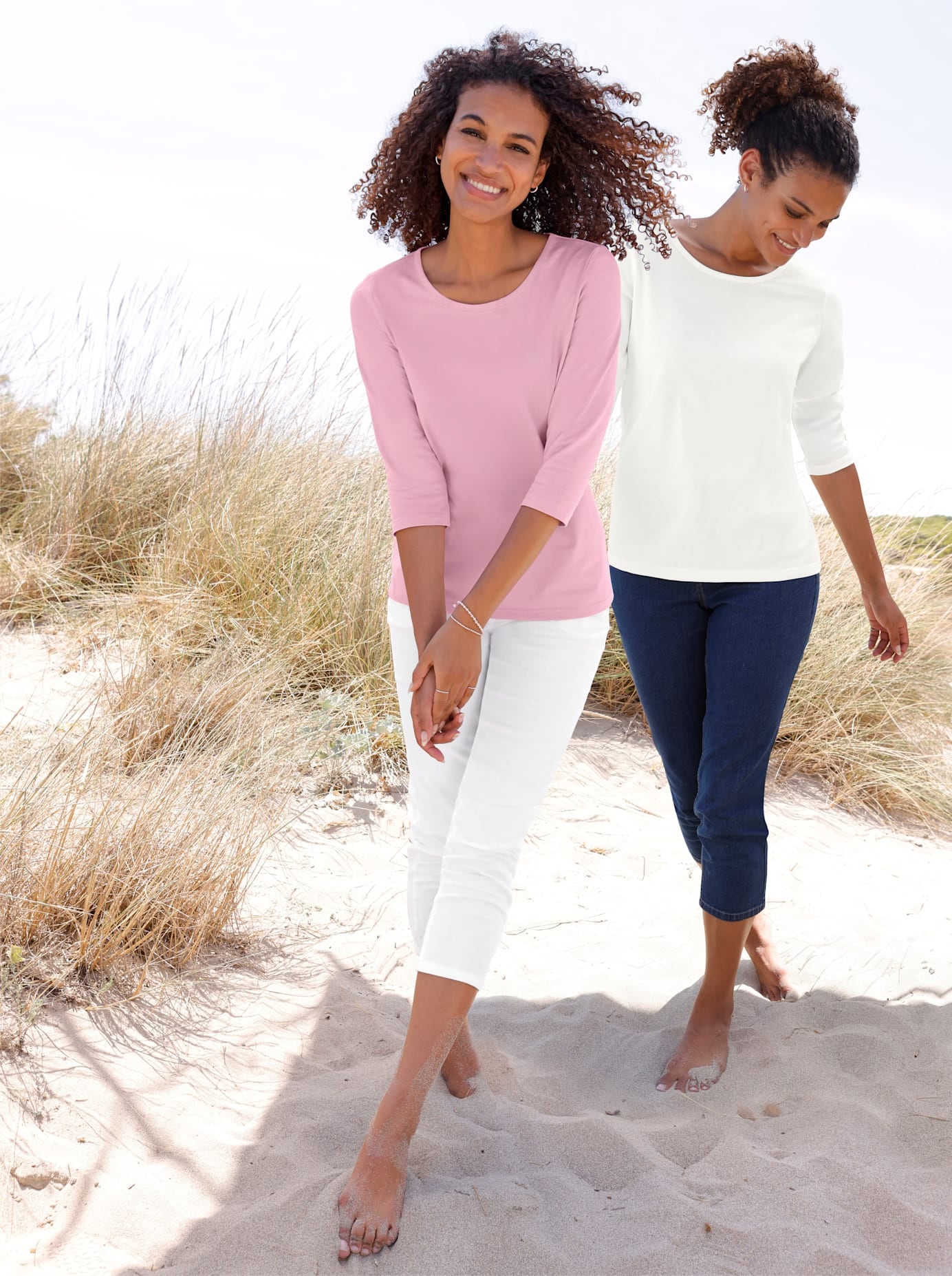 Casual Looks 3/4-Arm-Shirt "2er-Pack Shirts" 2 tlg.