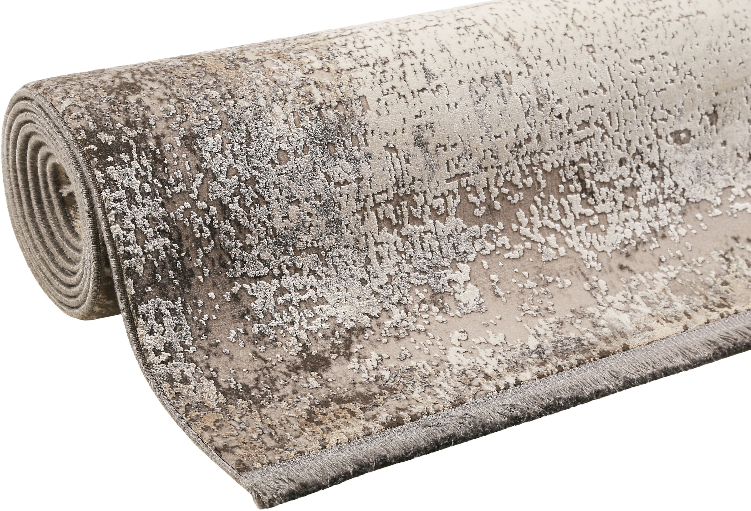 Wecon home Teppich »#Upperground Oasis«, rechteckig, 6 mm Höhe, Wohnzimmer, Vintage Design