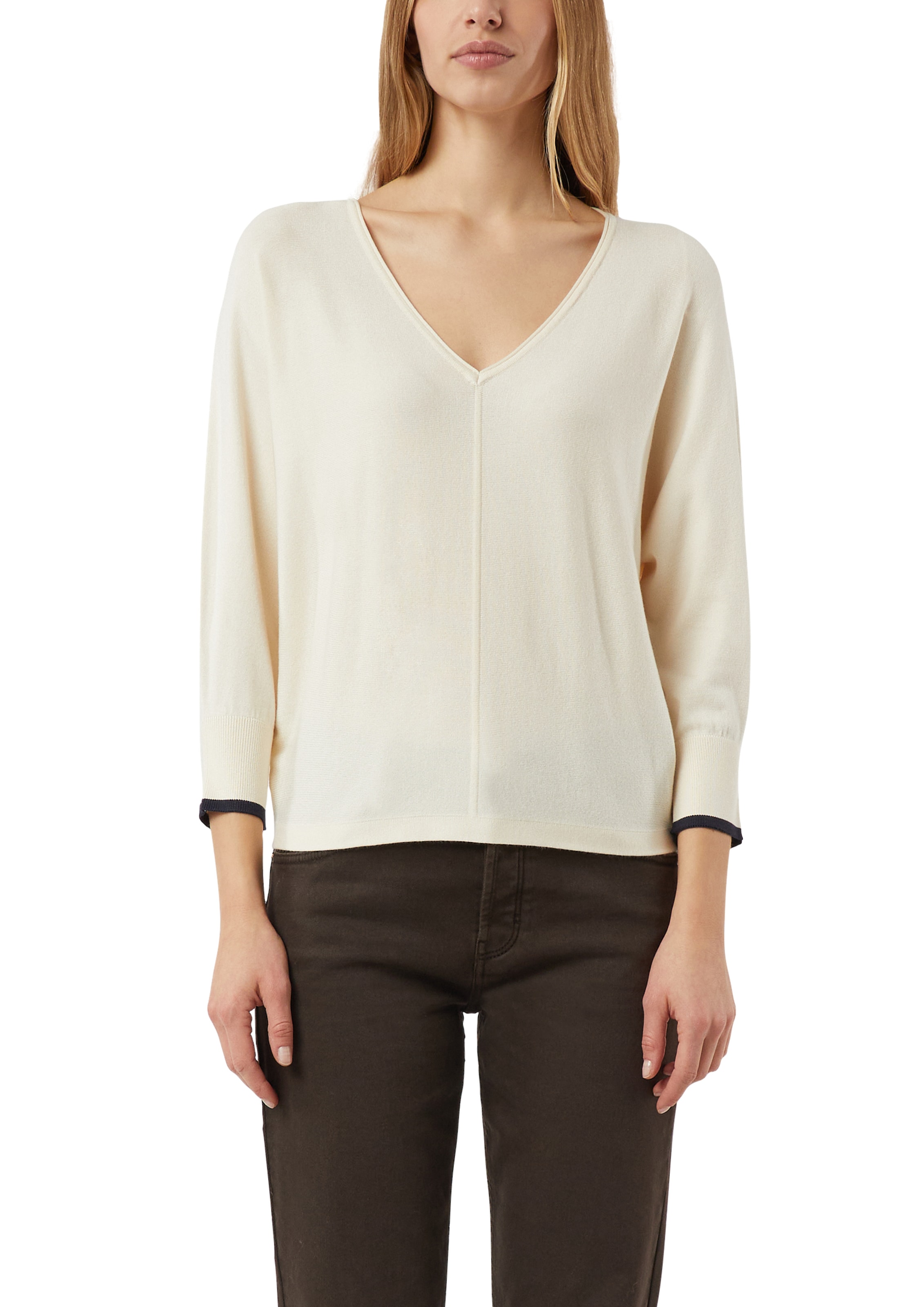 Comma Pull en tricot avec encolure en V