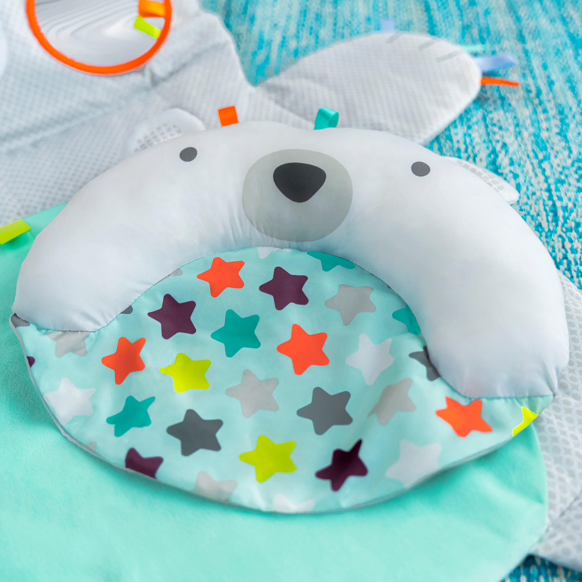 Bright Starts Jouet de préhension »Tummy Time Prop & Play™«