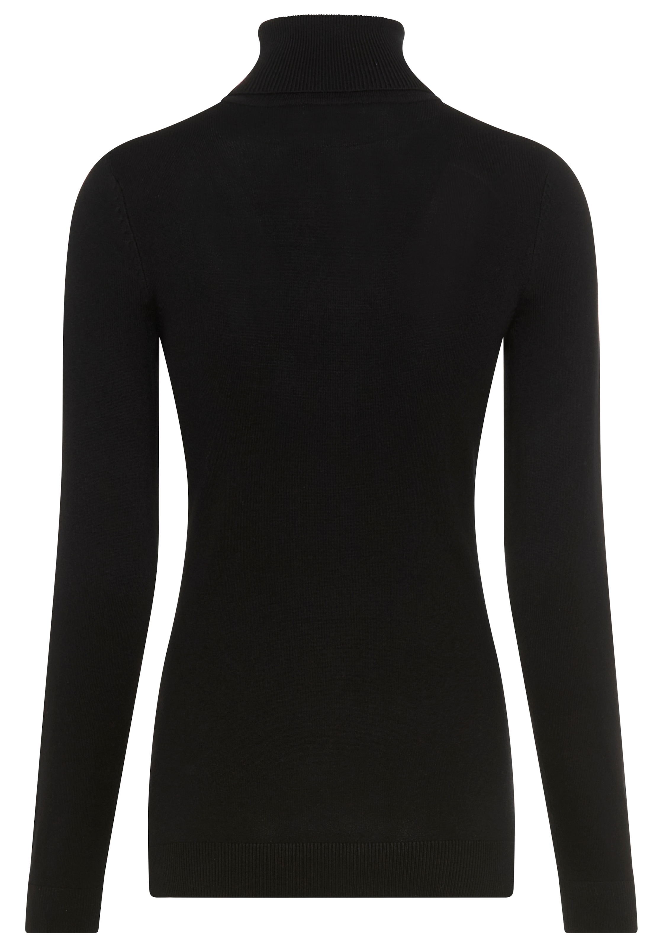 Tamaris Rollkragenpullover in enger Form mit Knopfdetails