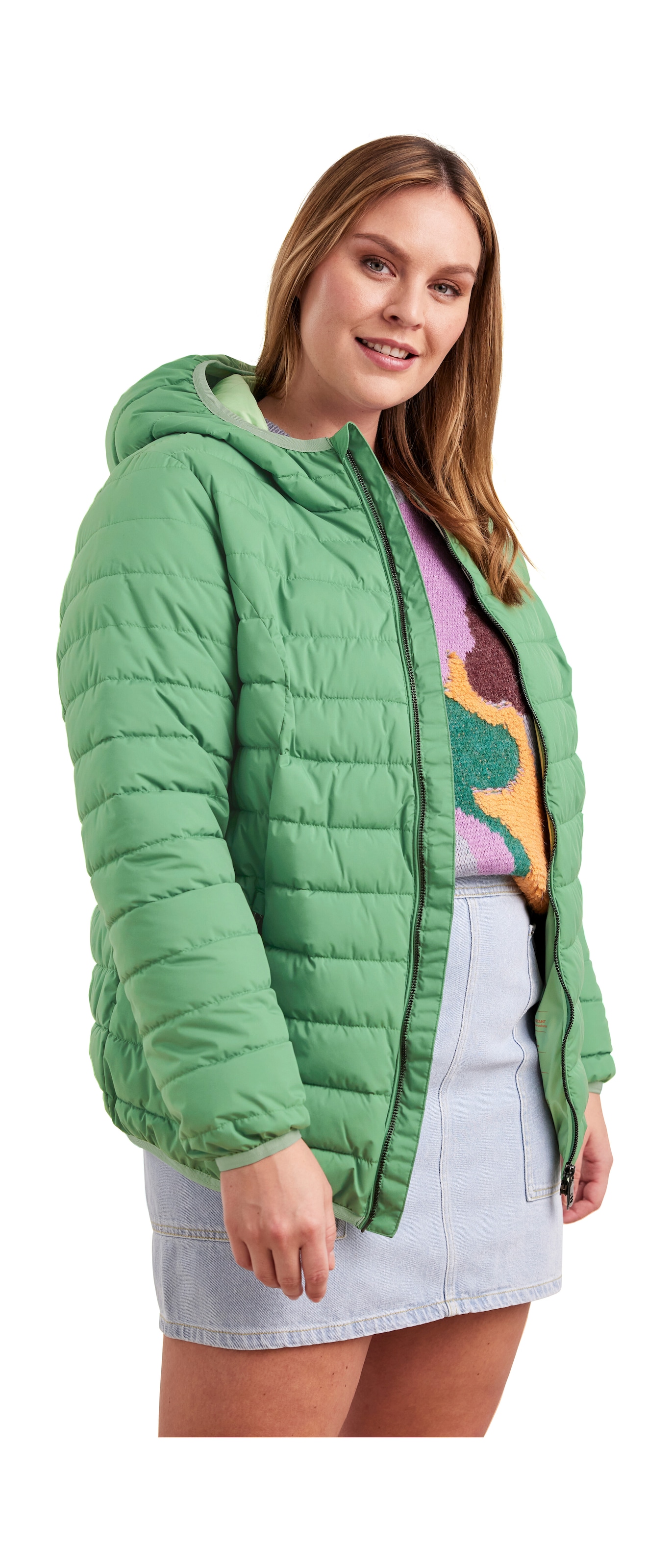 STOY Steppjacke »STS 3 WMN QLTD JCKT«, atmungsaktive, wasserabweisende Damen Steppjacke in grossen Grössen