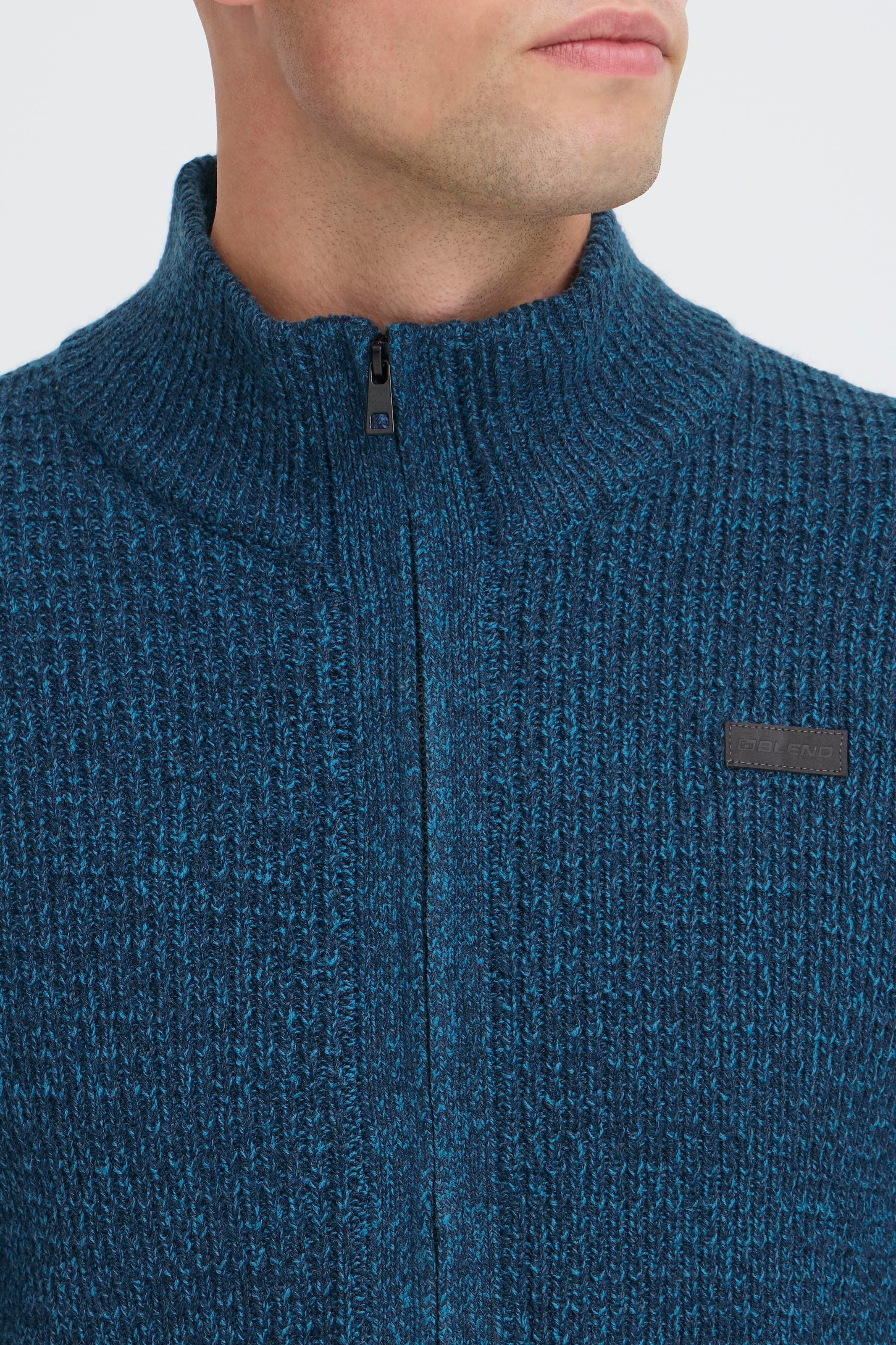 Blend Veste en tricot »BHPATTIX« coton, coupe régulière