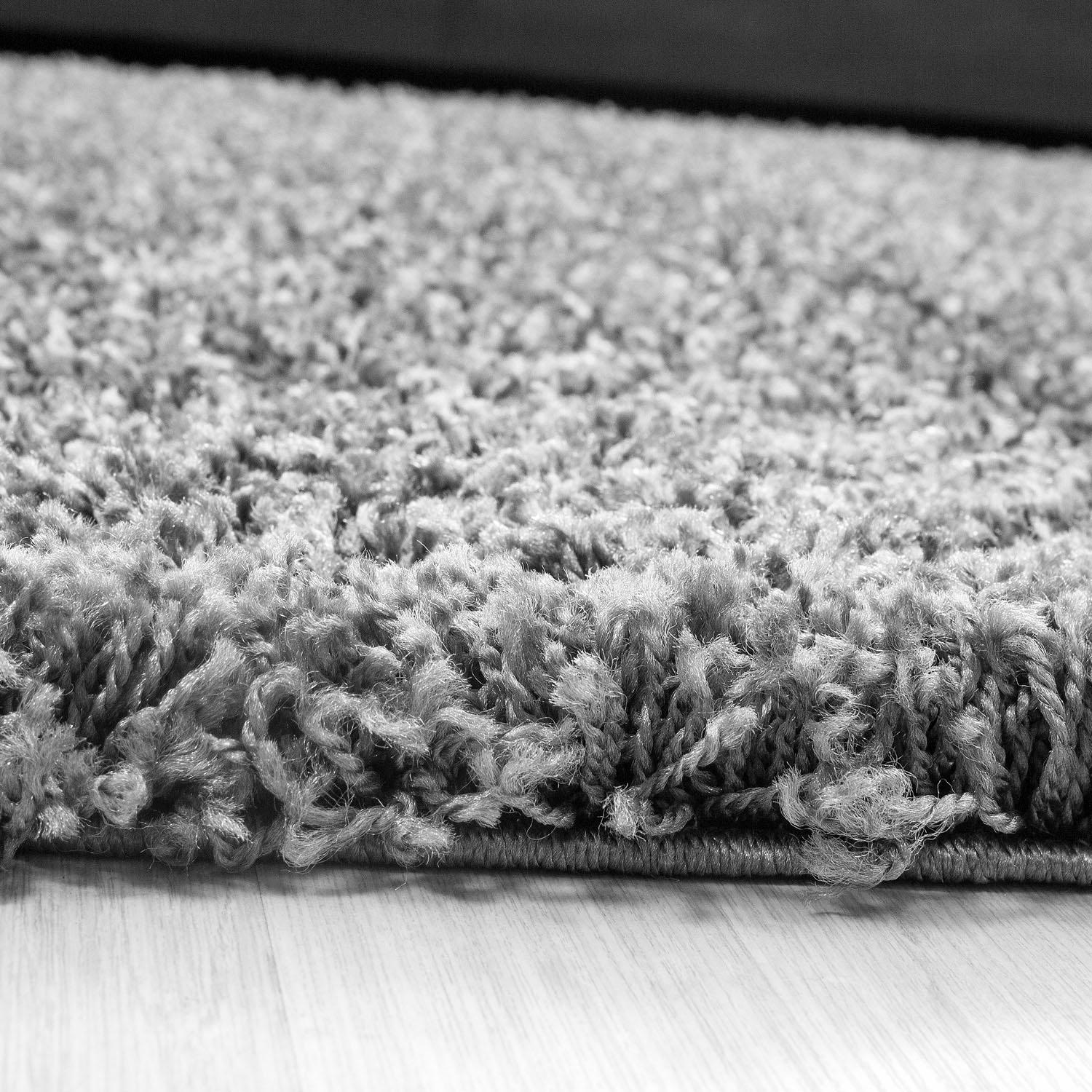 Ayyildiz Teppiche Hochflor-Teppich »Life Shaggy 1500«, rund, 30 mm Höhe, auch in rechteckig, Wohnzimmer, Langflor, grosse Farbauswahl