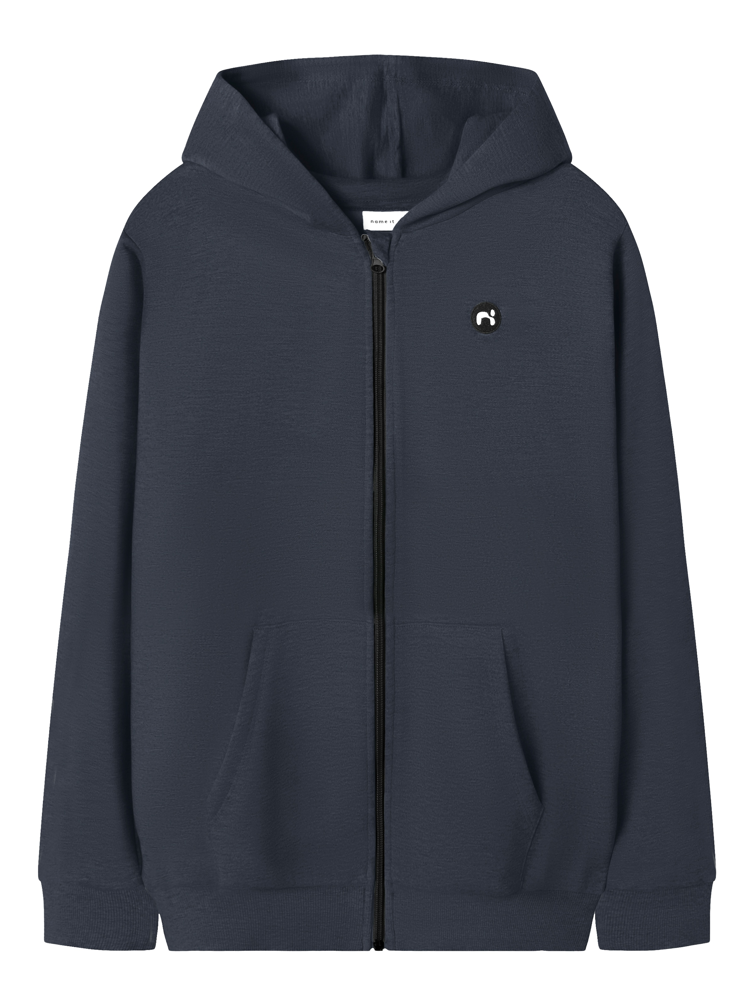 Name It Kapuzensweatjacke »NKMVIMO LS SWEAT CARD BRU NOOS«