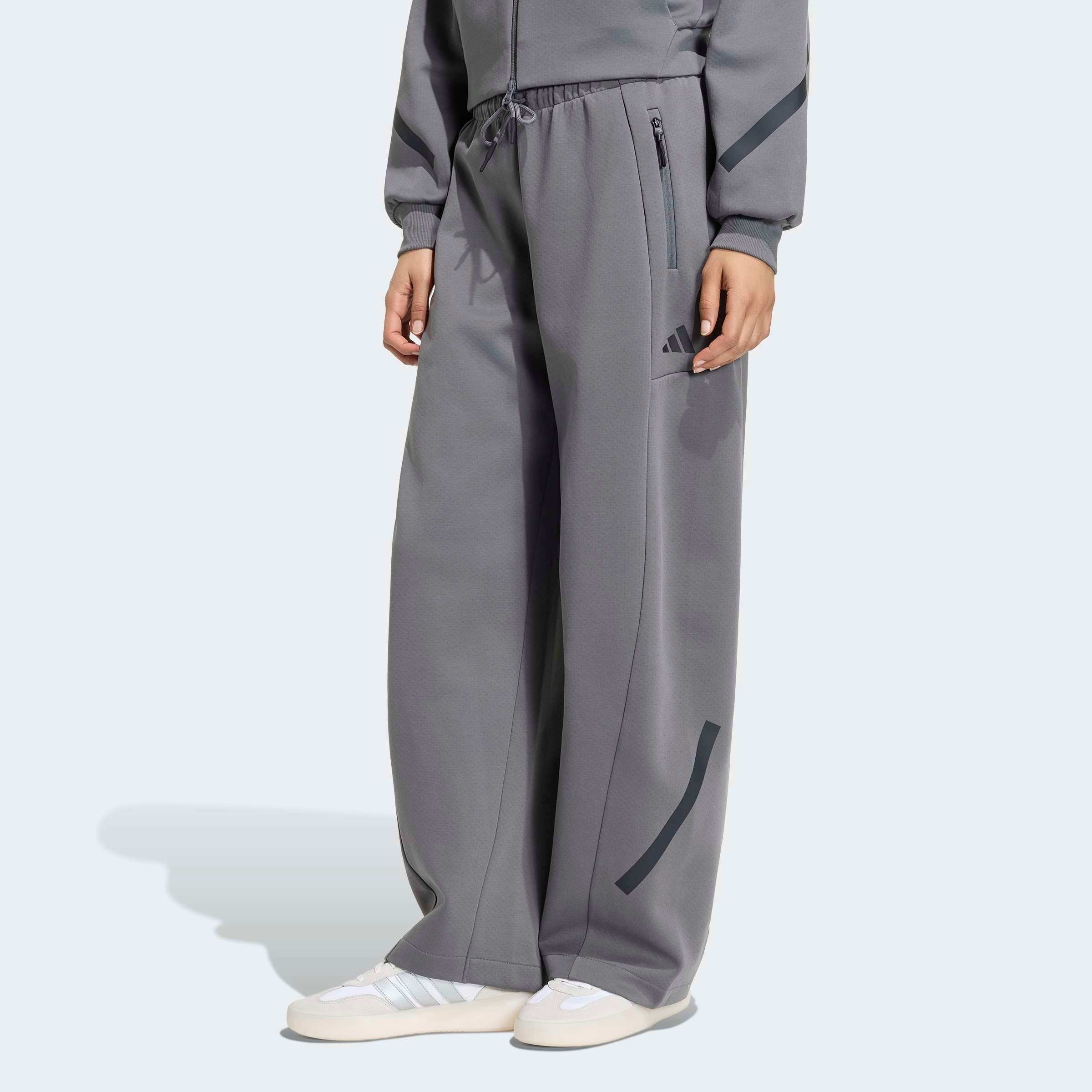 Image of adidas Sportswear Sporthose "ADIDAS Z.N.E. WIDE PANT" für Erwachsene, mit Kordelverschluss, normale Weite