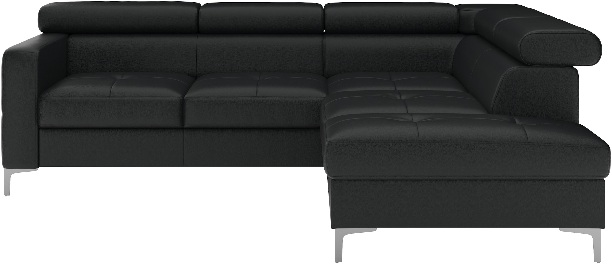 COTTA Ecksofa »Sammy L-Form«, mit Kopfteilverstellung, wahlweise mit Bettfunktion & Bettkasten