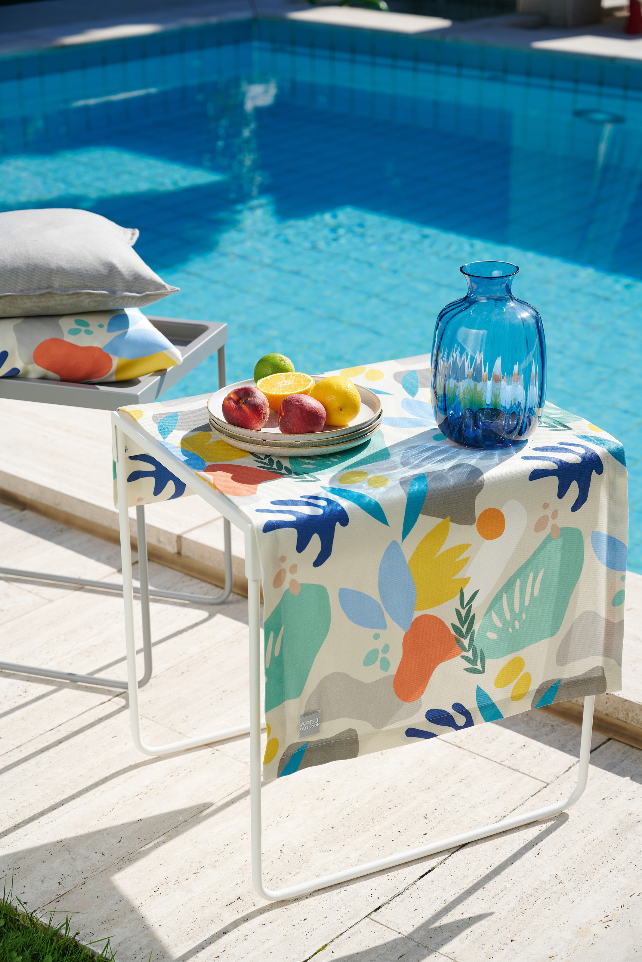 APELT Tischläufer "3979 Outdoor, Sommerdeko, Sommer" Digitaldruck, mit Fleckschutz
