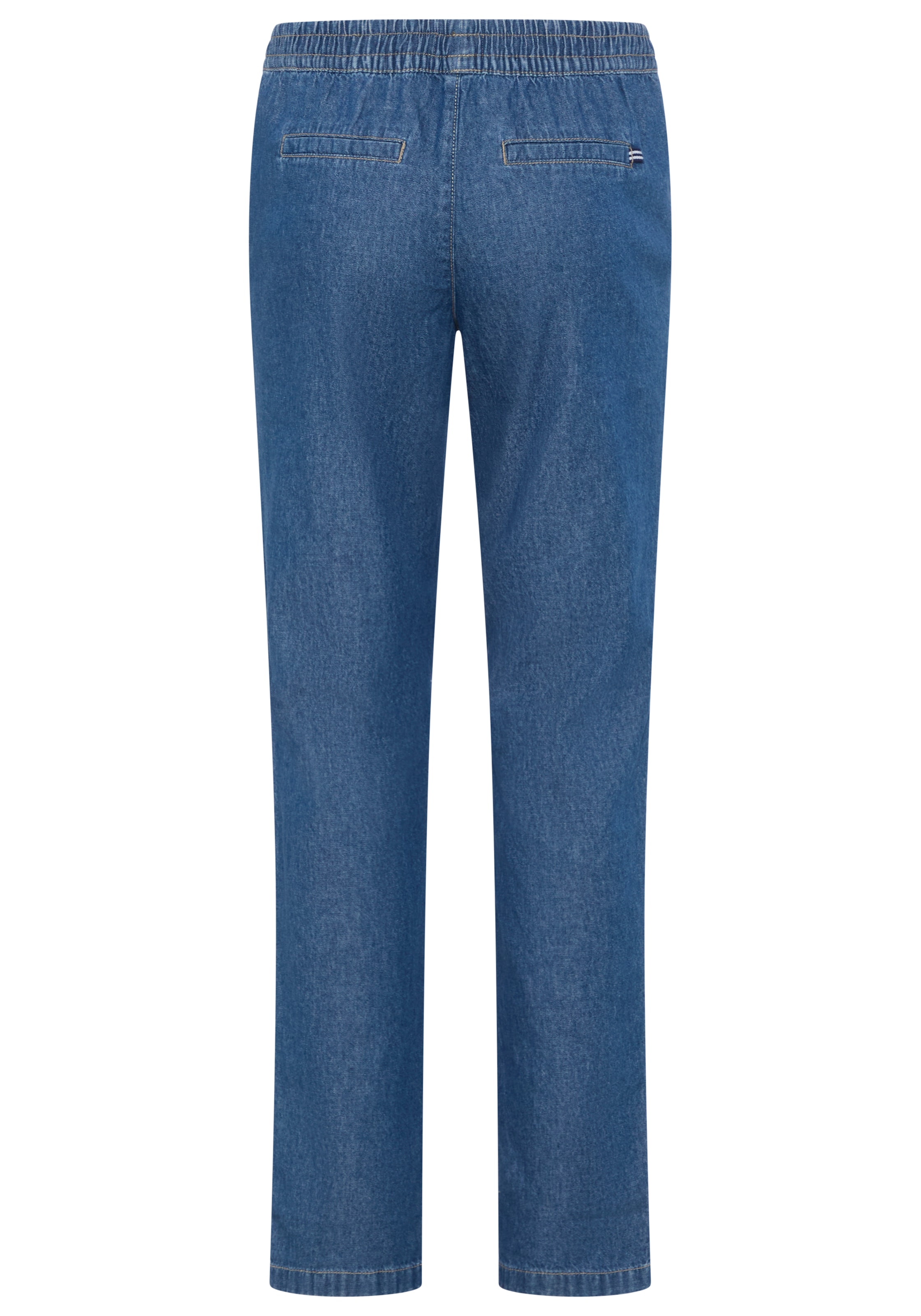 Arizona Jeans Relax-fit »mit Schlupfbund« avec coupe droite des jambes, hauteur normale de taille, en coton