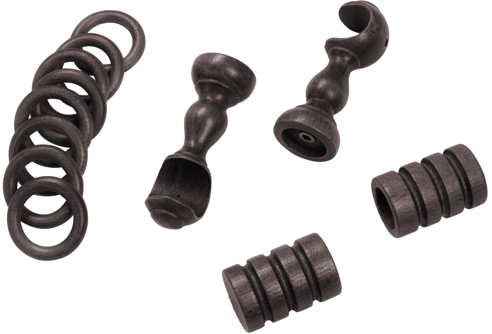 SN DECO GROUP Tringle à rideaux »Pisa« 1 course-läufig Fixmass