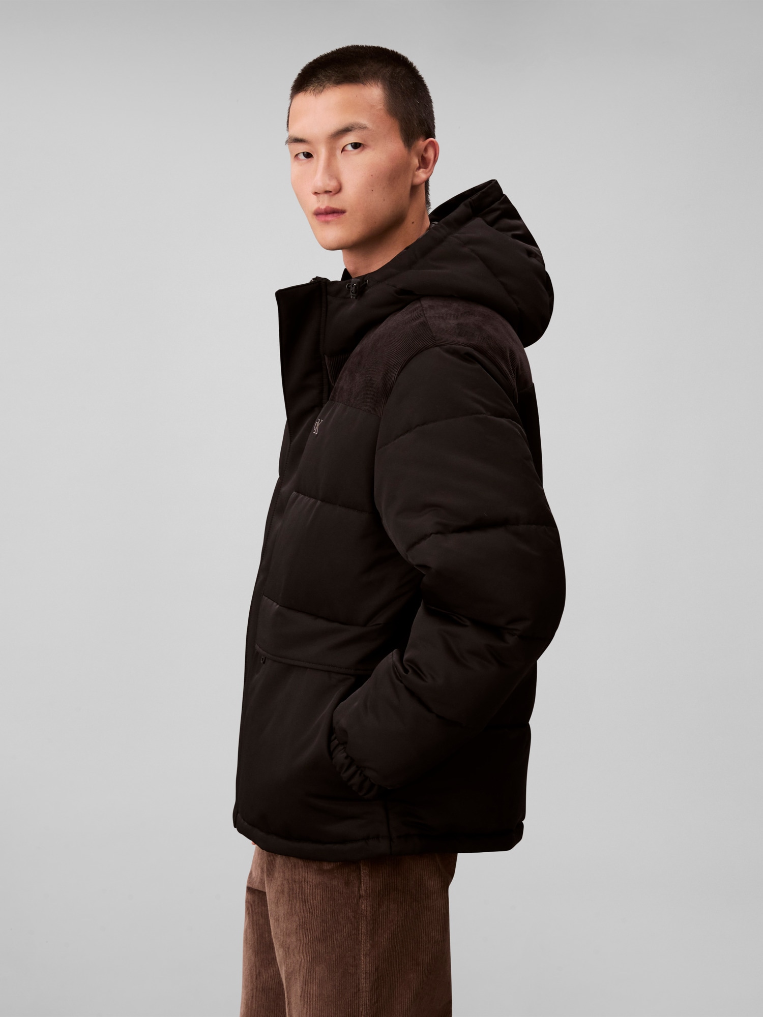 Calvin Klein Jeans Veste matelassée mit Kapuze Kapuze, regular fit, wattiert