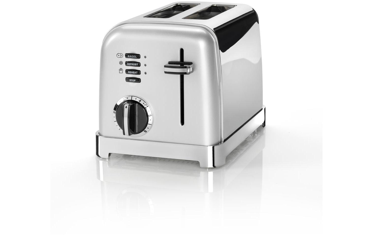 Cuisinart Toaster »Cuisinart CPT160SE Silber«, für 2 Scheiben, 900 W