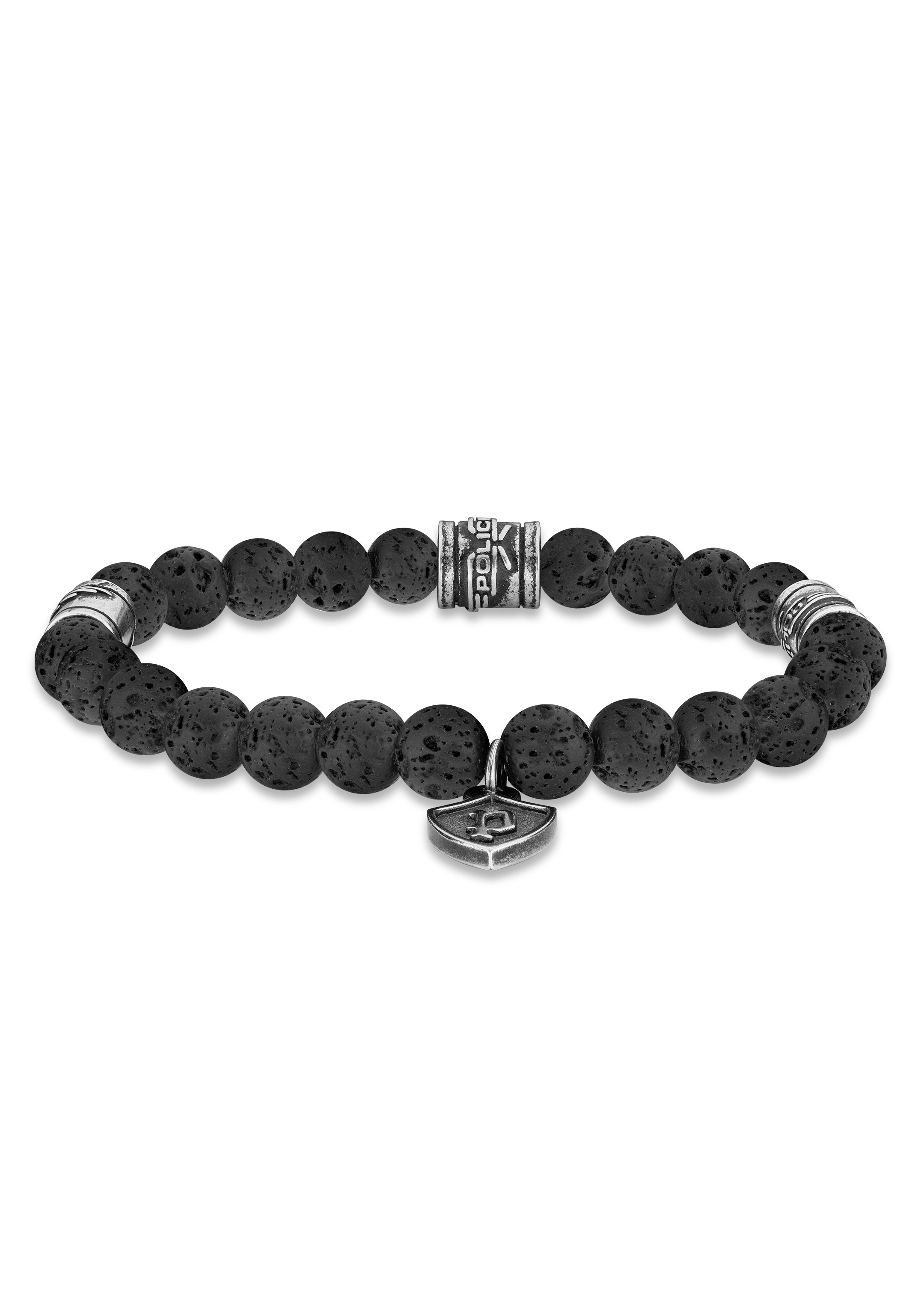 Police Armband »TALISMAN, PEAGB2120116«, mit Lavastein kaufen
