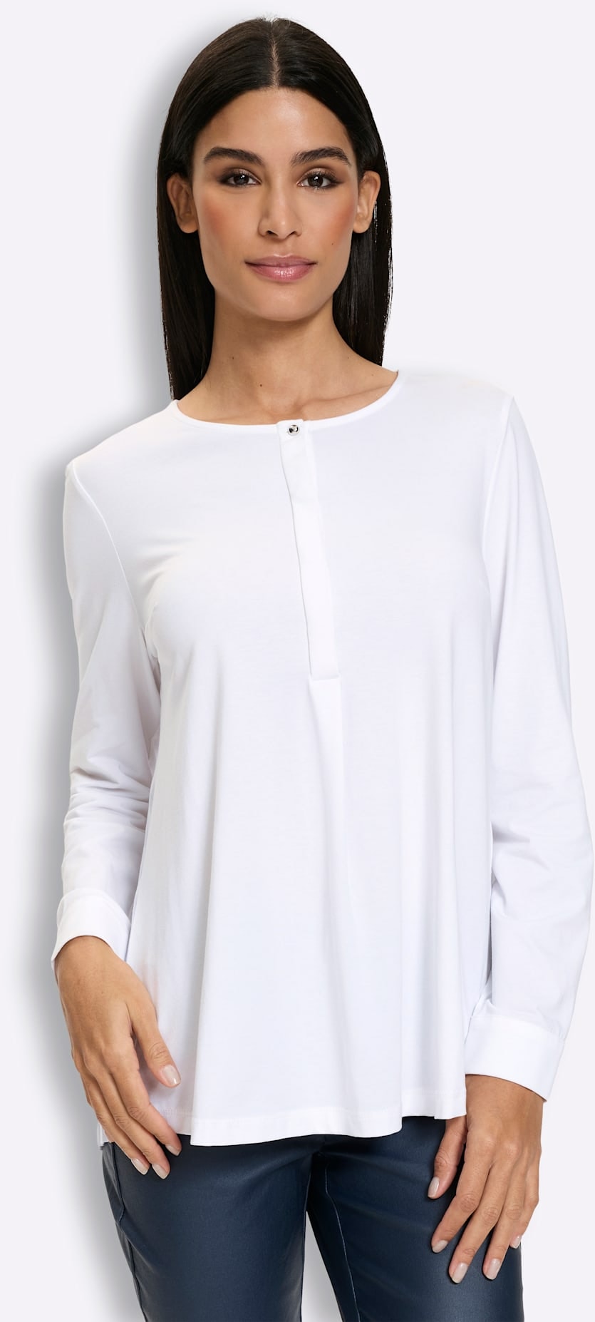 Image of heine Blusenshirt "Shirtbluse" 1