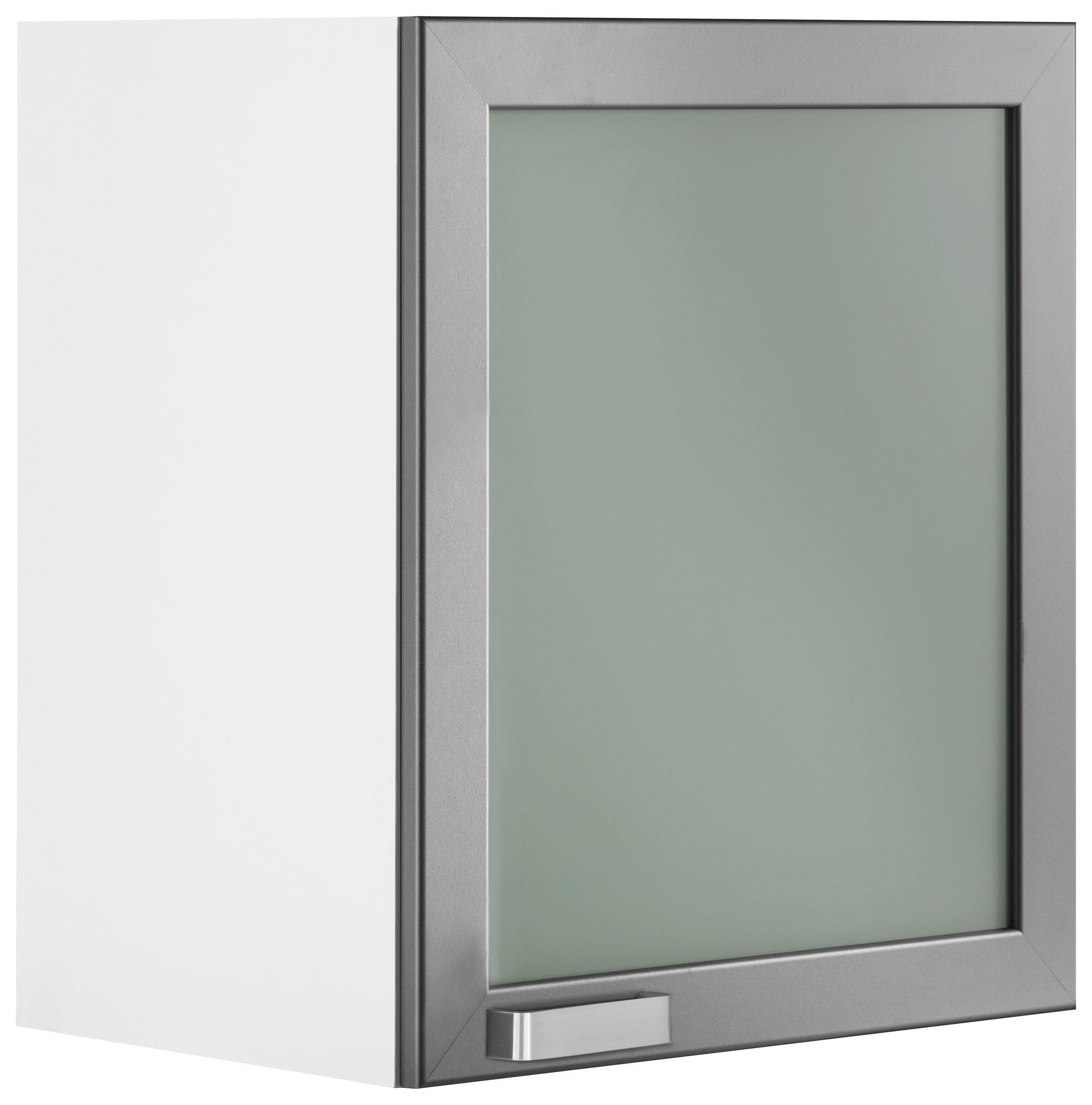 Image of wiho Küchen Glashängeschrank »Husum«, Glasrahmentür bei Ackermann Versand Schweiz