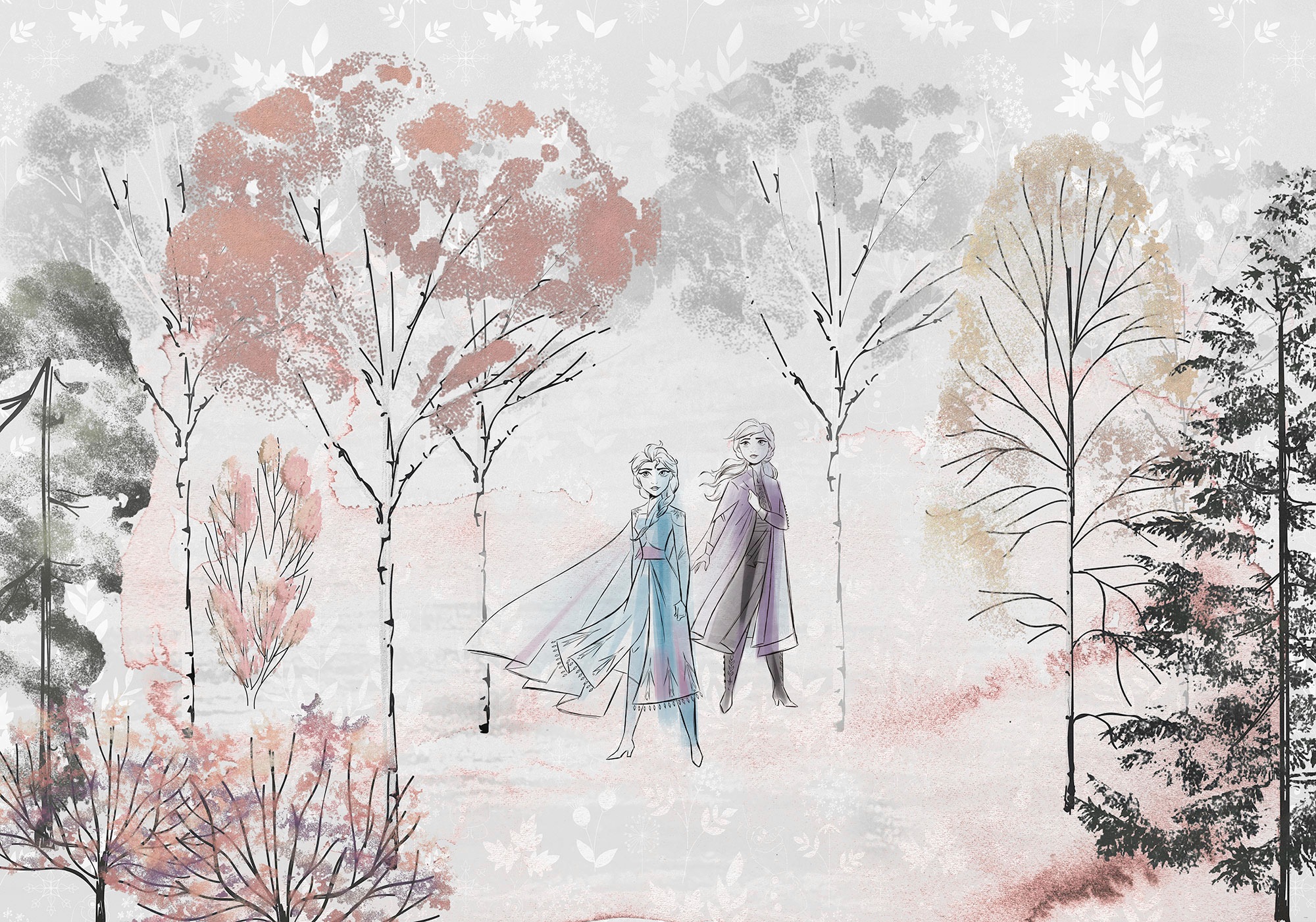 Image of Komar Fototapete »Frozen Natural Spirit«, Comic-mehrfarbig bei Ackermann Versand Schweiz