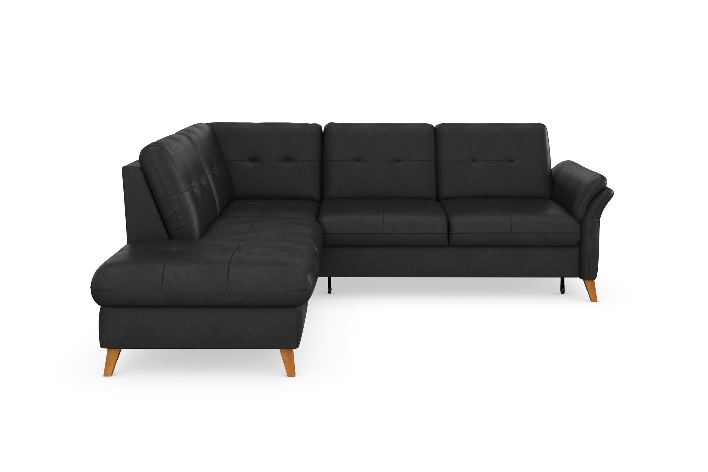 sit&more Ecksofa »Göteborg«, inkl. Sitztiefenverstellung, wahlweise mit Bettfunktion & Bettkasten