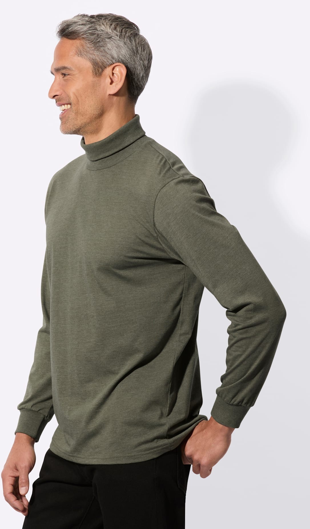 Classic T-shirt à col roulé »Rollkragen-Shirt« 1