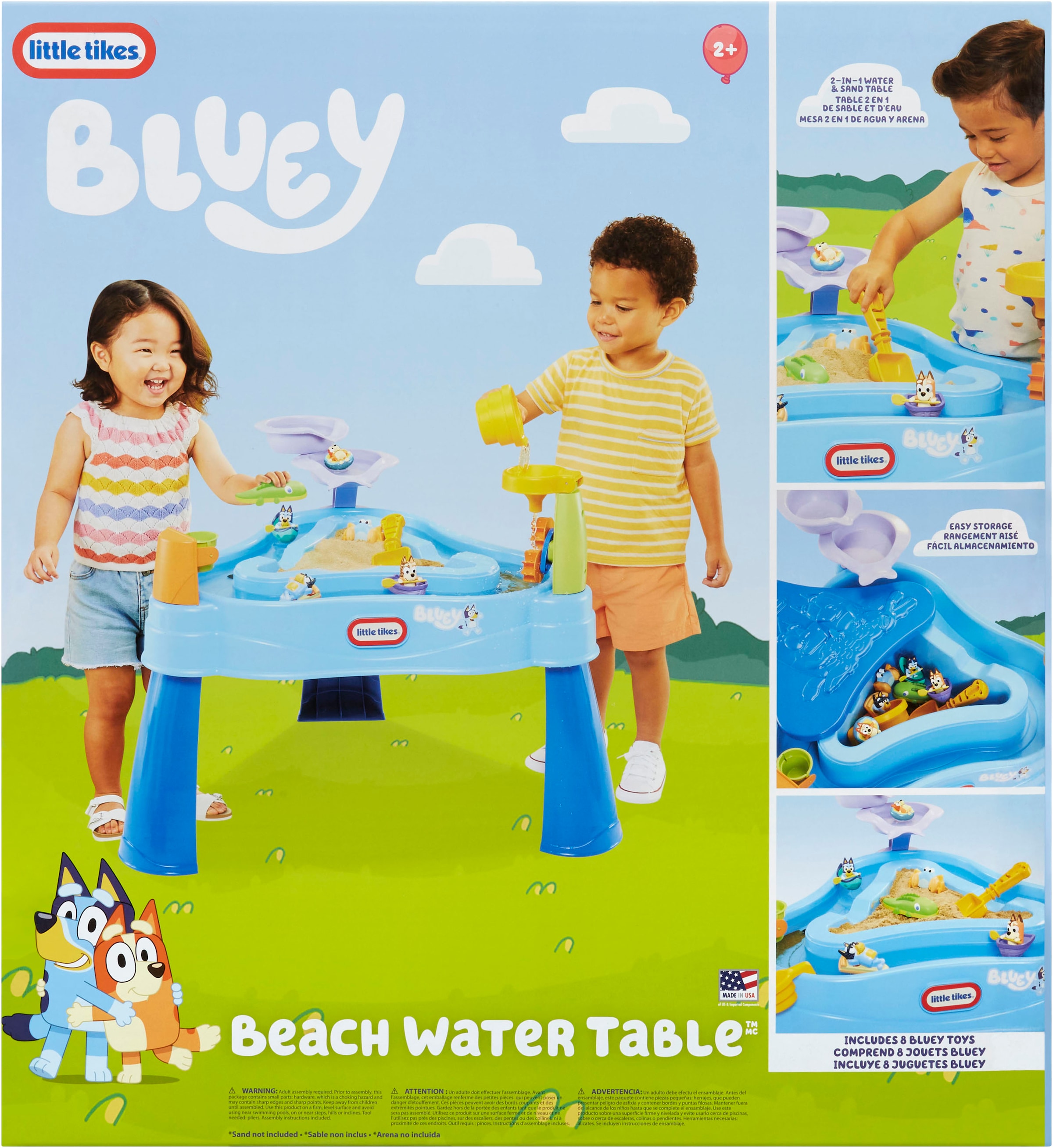 Little Tikes® Spieltisch »Bluey Beach Water Table«