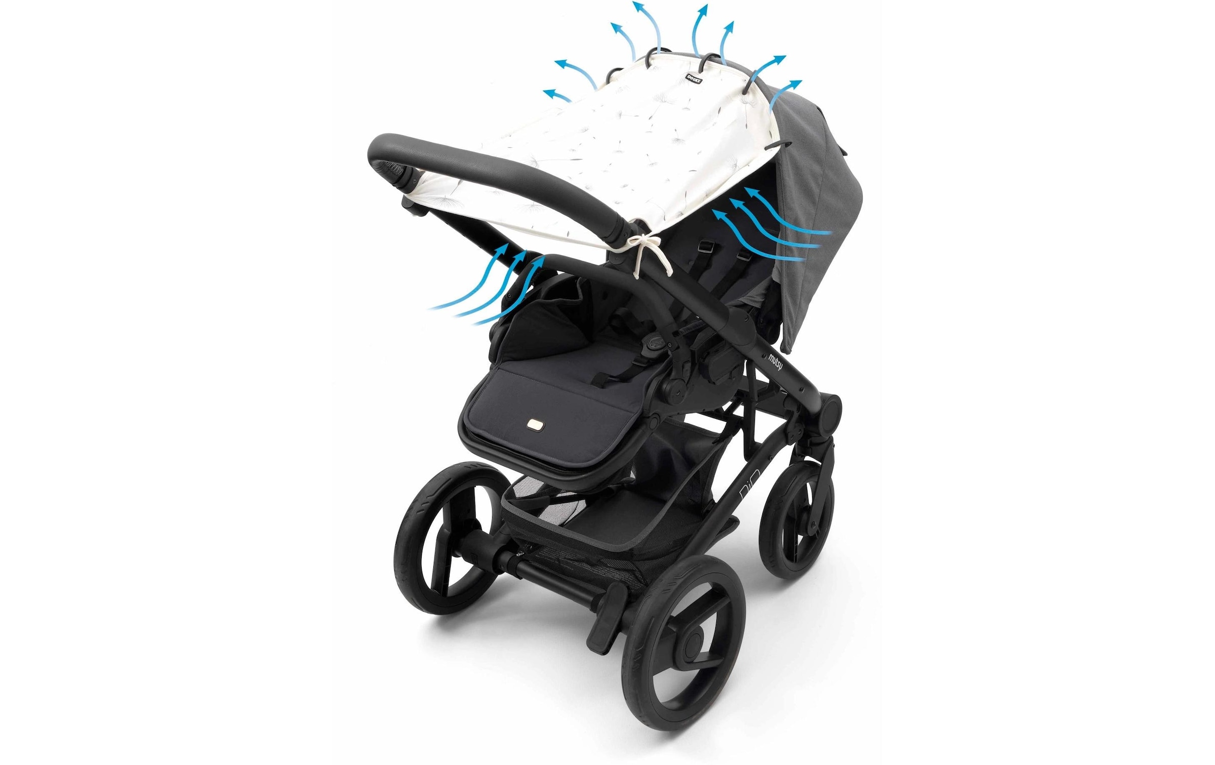 Dooky Housse de protection solaire pour poussette »Universal Cover Löwenzahn Löwenzahn«