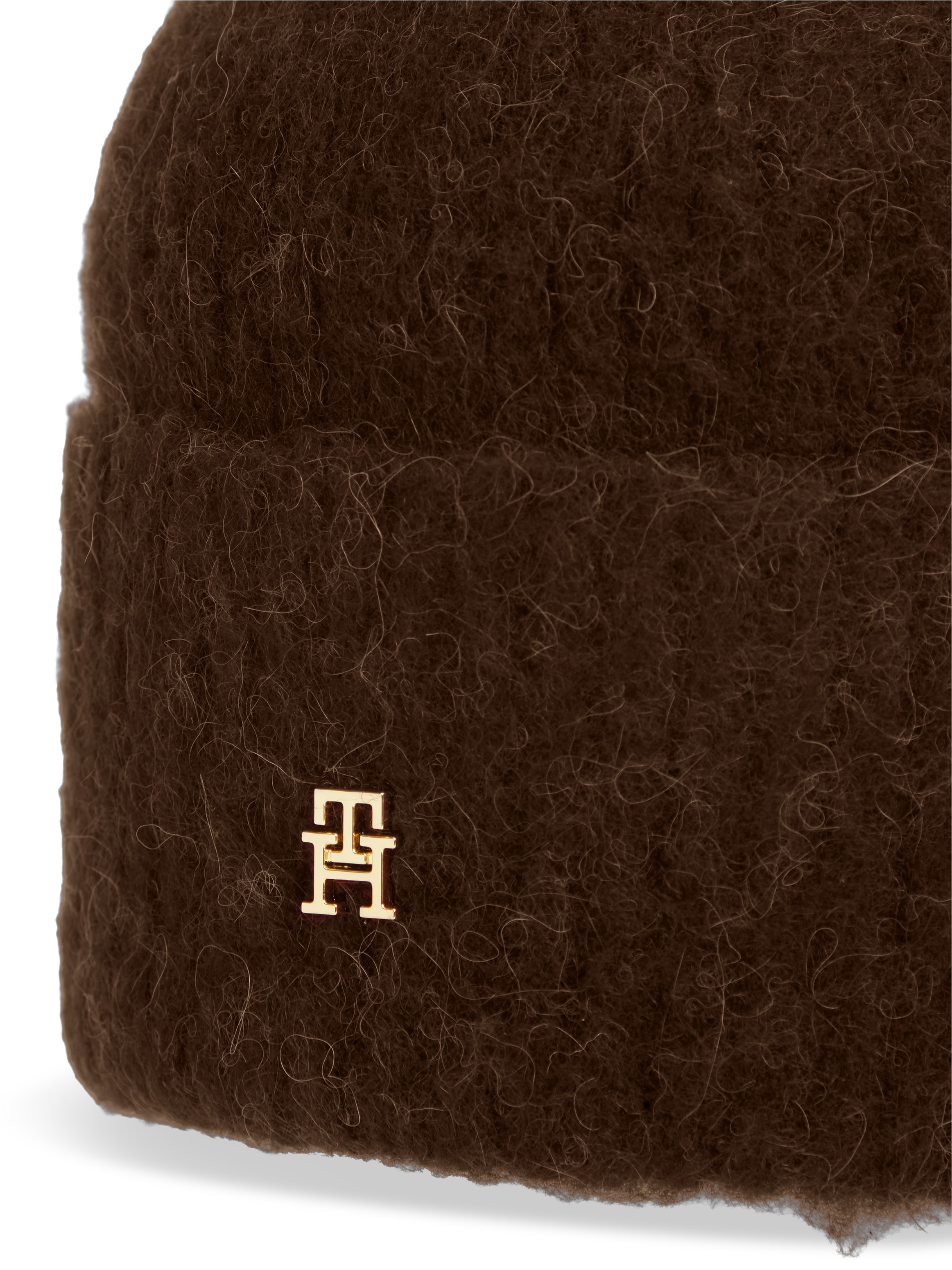 Tommy Hilfiger Bonnet »TH ELEVATED CHIC« avec une teneur en laine d'alpaga