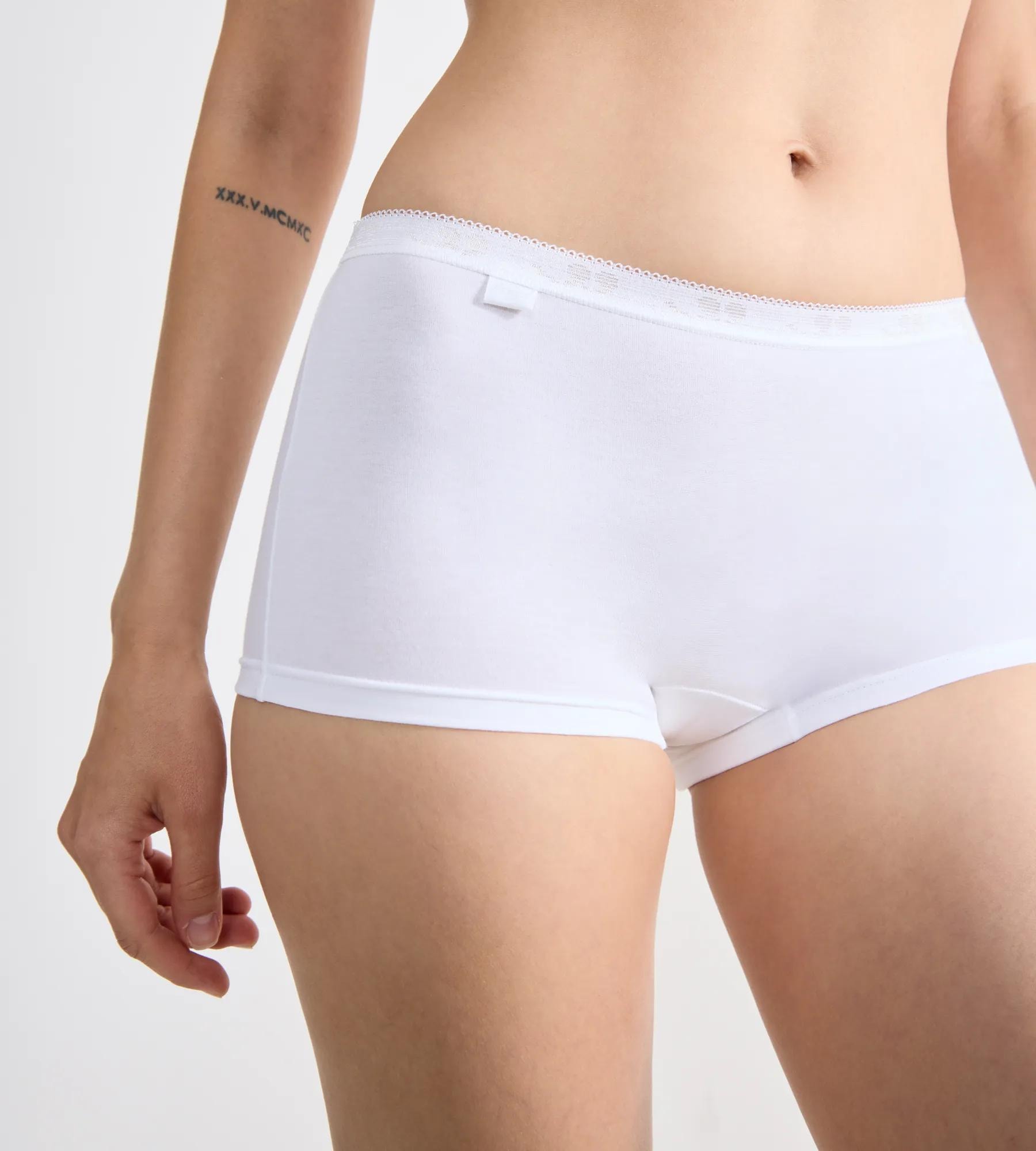 sloggi Panty »Basic+ Short« Mélange coton, look sportif
