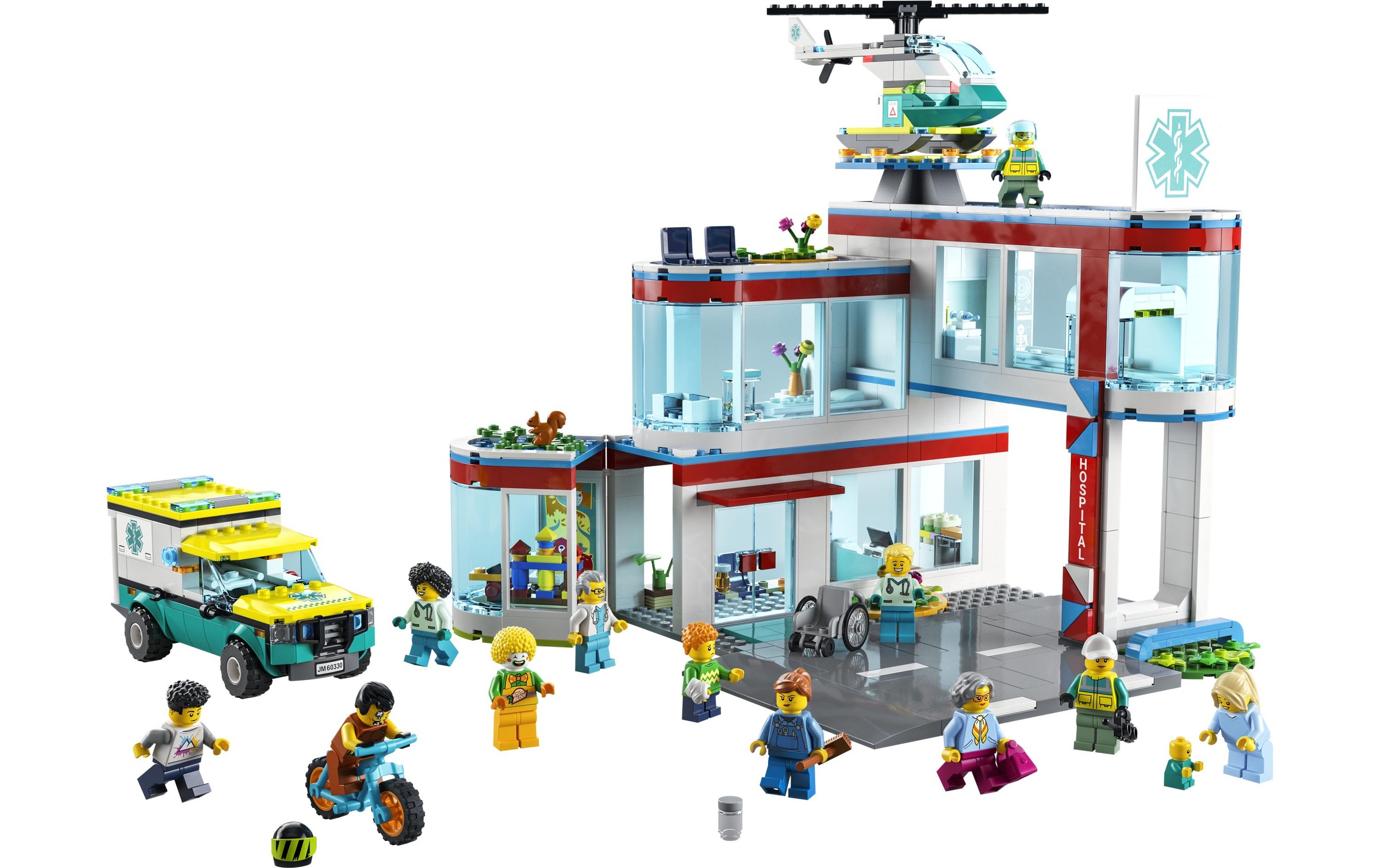 LEGO® Spielbausteine »Krankenhaus 60330«, (816 St.)