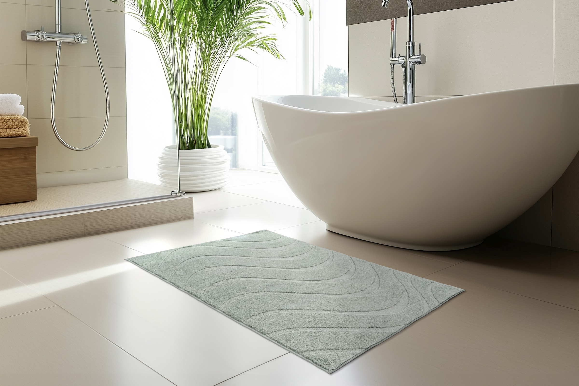 Image of Kayoom Badematte "Badematte Ocean Touch 425" Kurzflor