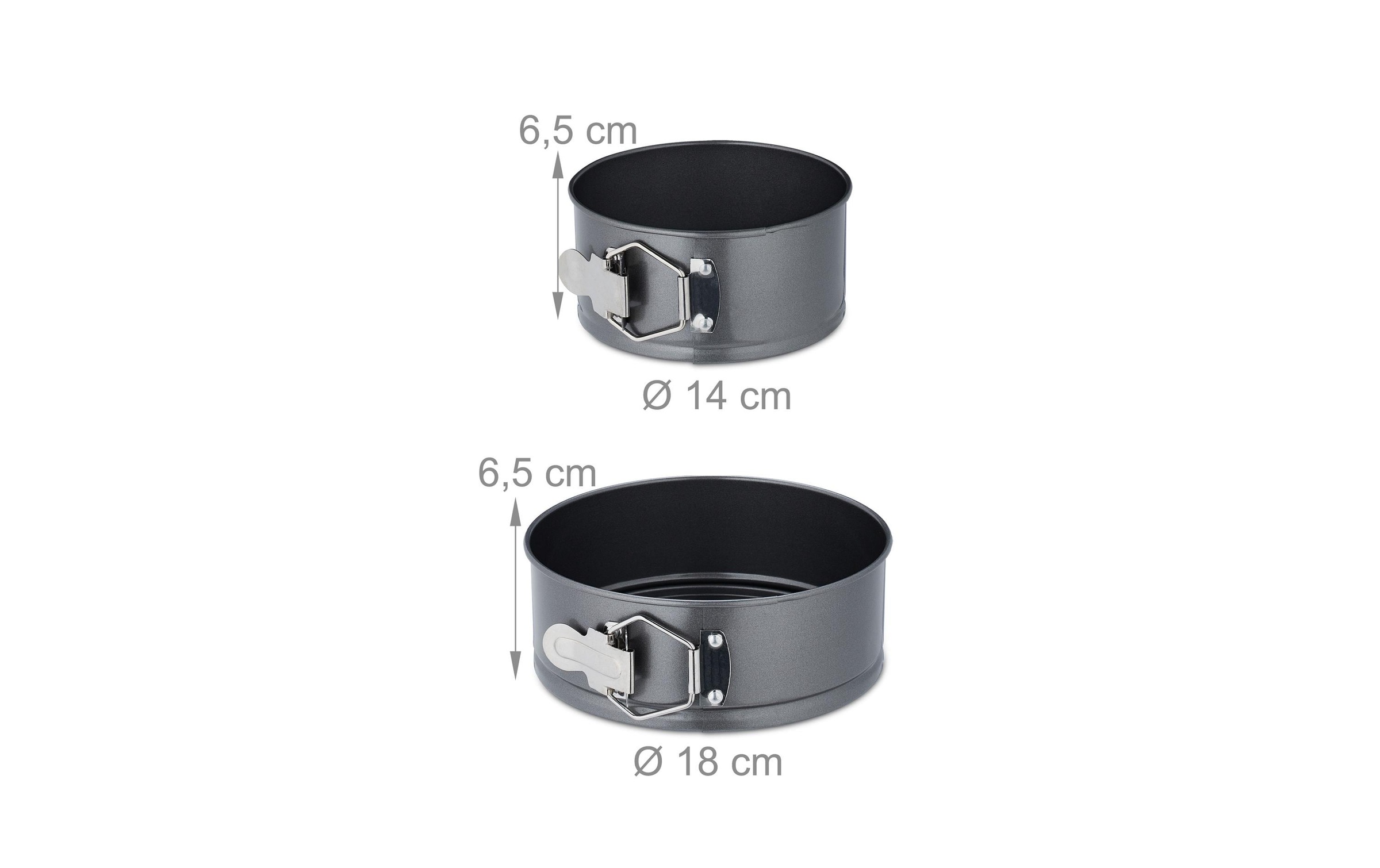 relaxdays Springform »14 cm/18 cm/24 cm/26 cm/28 cm«