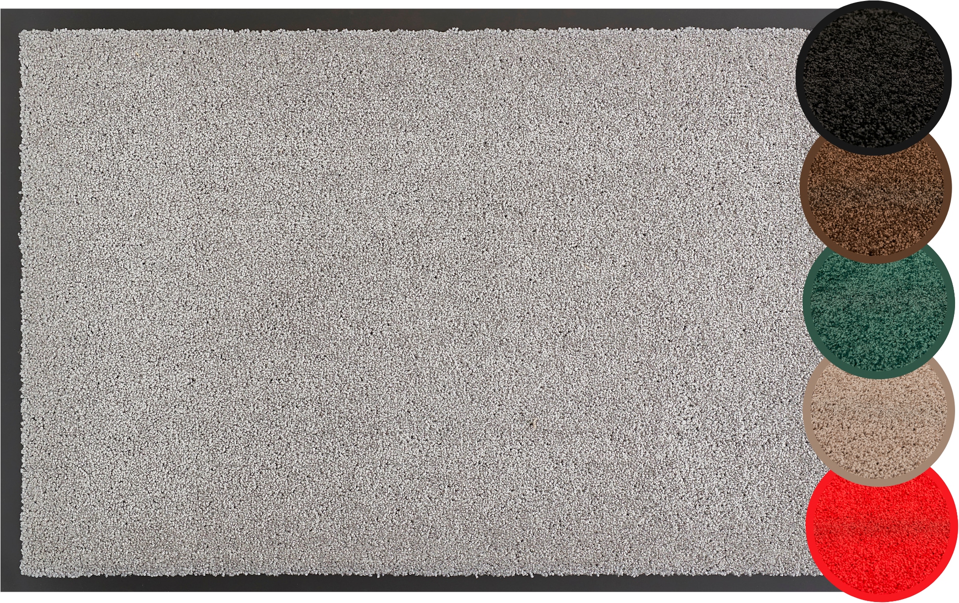 Andiamo Fussmatte »Verdi, Made in Netherlands«, rechteckig, 6 mm Höhe, Schmutzfangmatte, auch für überdachten Aussenbereich geeignet, waschbar
