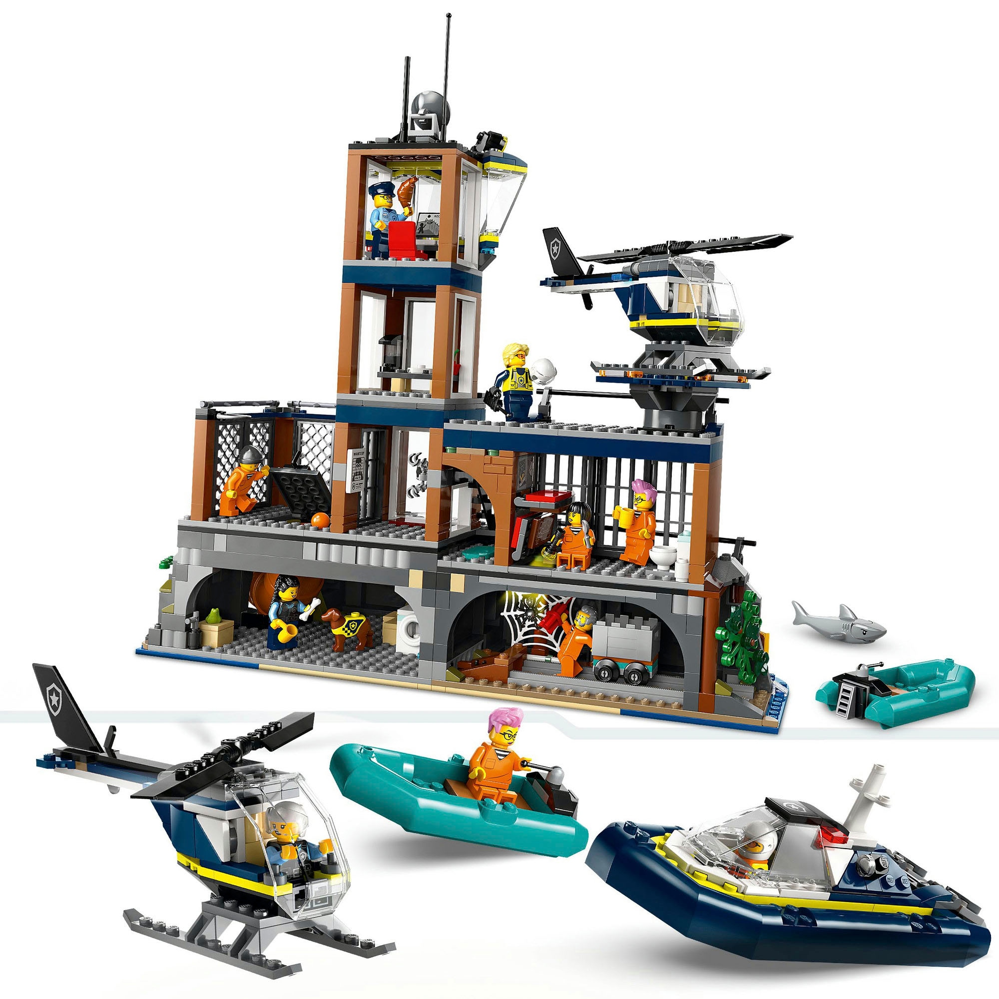LEGO® Pions de construction »Polizeistation auf der Gefängnisinsel (60419), LEGO City« Made in Europe