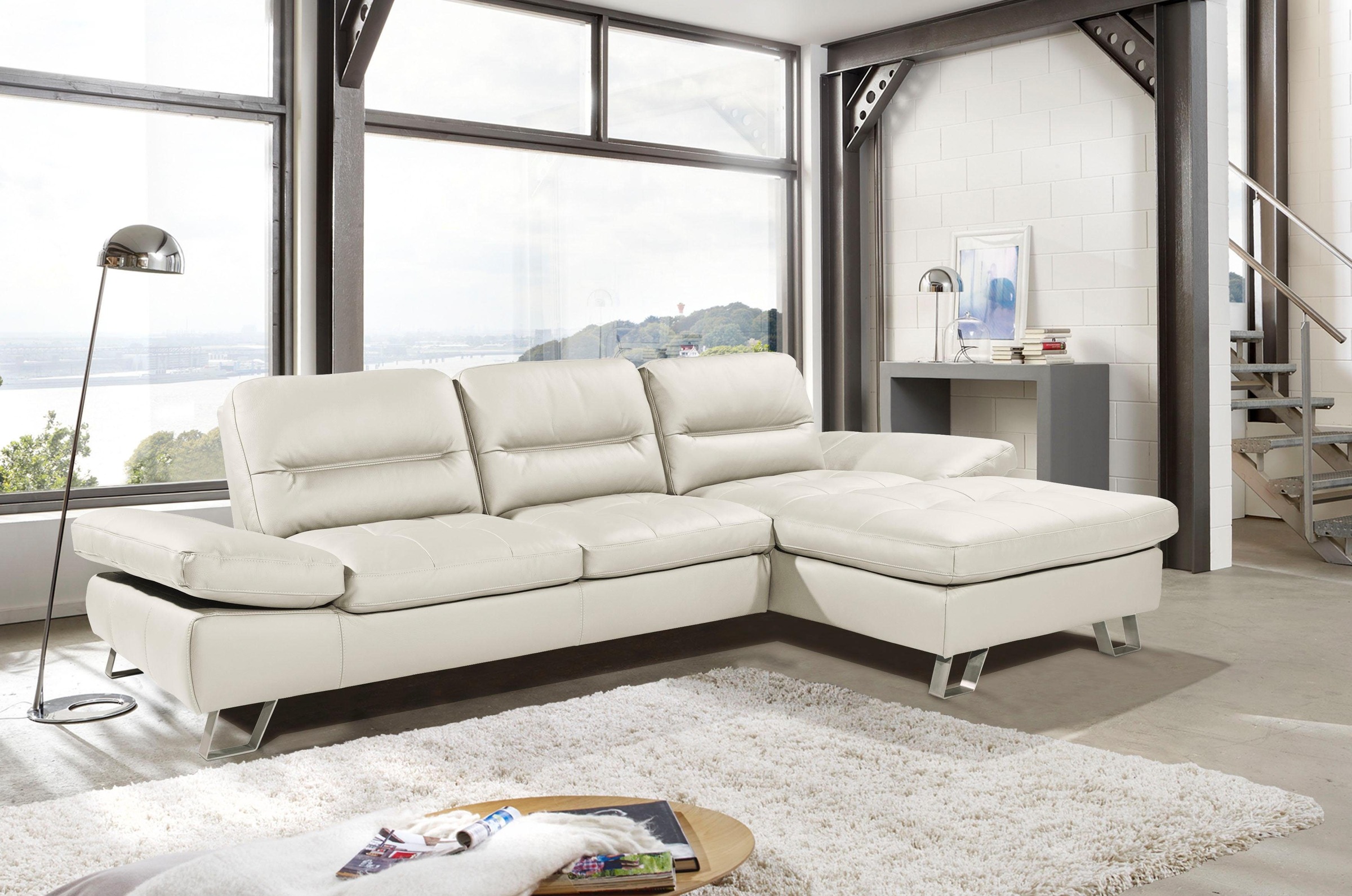 Image of PLACES OF STYLE Ecksofa »Garvin«, mit schöner Naht Verarbeitung bei Ackermann Versand Schweiz