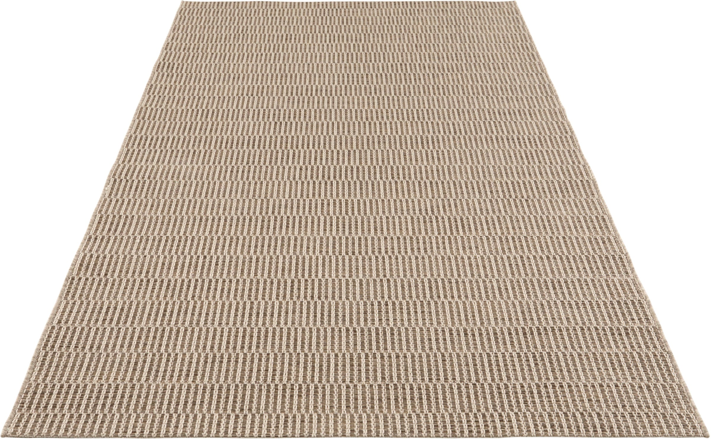 ELLE DECORATION Teppich »Dreux«, rechteckig, 8 mm Höhe, In-& Outdoor, Wetterfest, Balkon, Garten, Wohnzimmer, Wasserfest