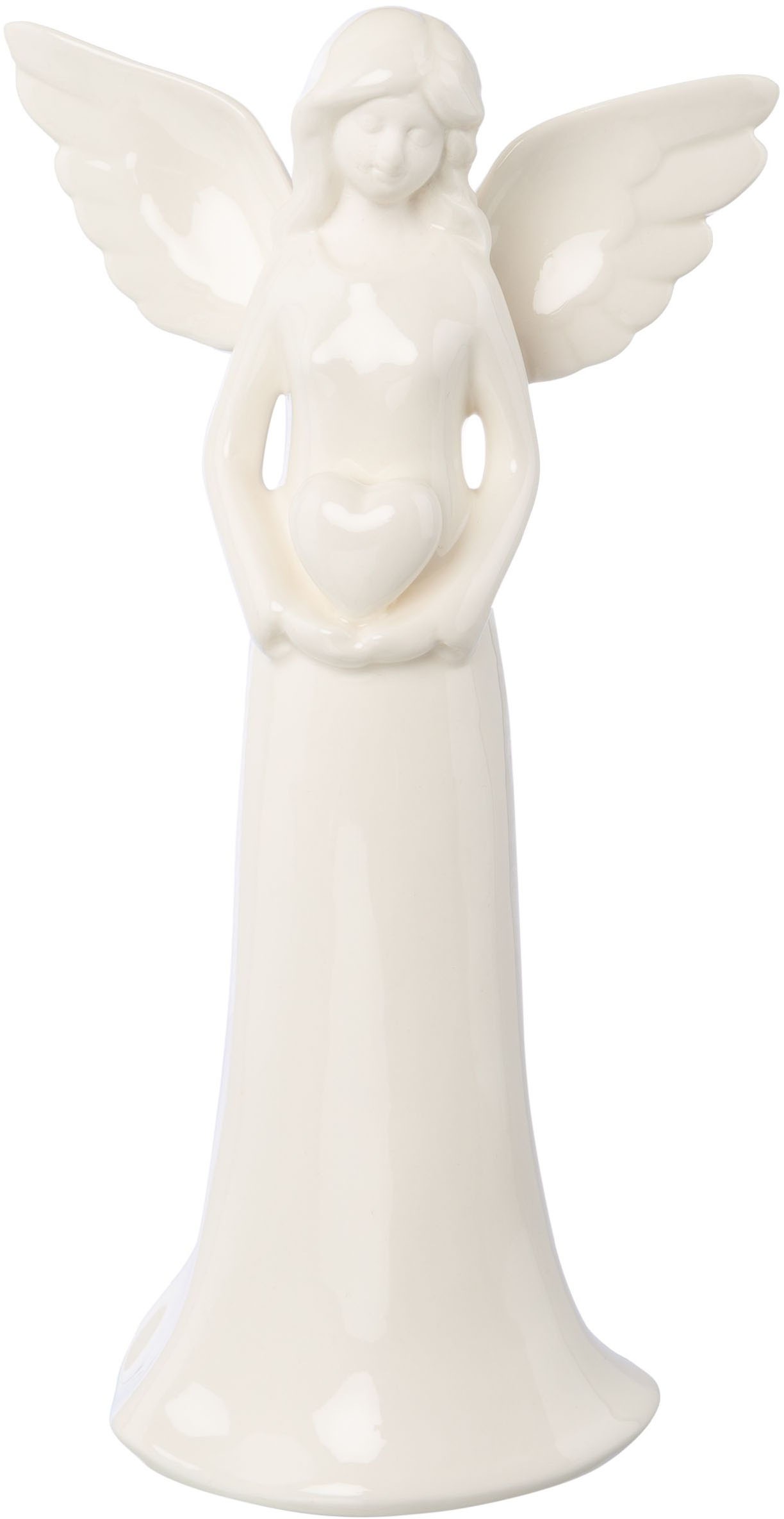 Image of Creativ home Engelfigur "Engel" mit Herz