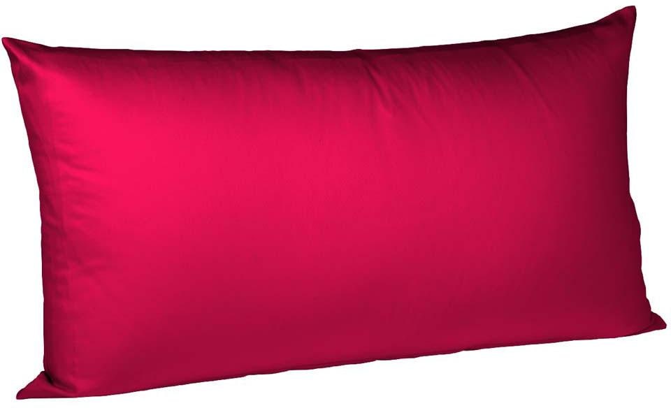 fleuresse Kissenbezug »Colours Mako Satin, 100% Baumwolle, mit Reissverschluss«, (2 St.), Mako Satin, glänzend, glatt, Premium Qualität