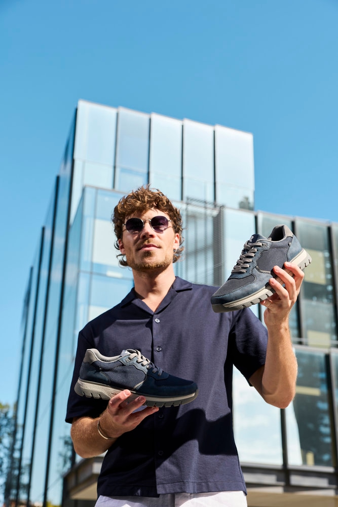 Rieker Sneakers  Chaussure à lacets, chaussure basse, sneaker de loisirs avec semelle à profil