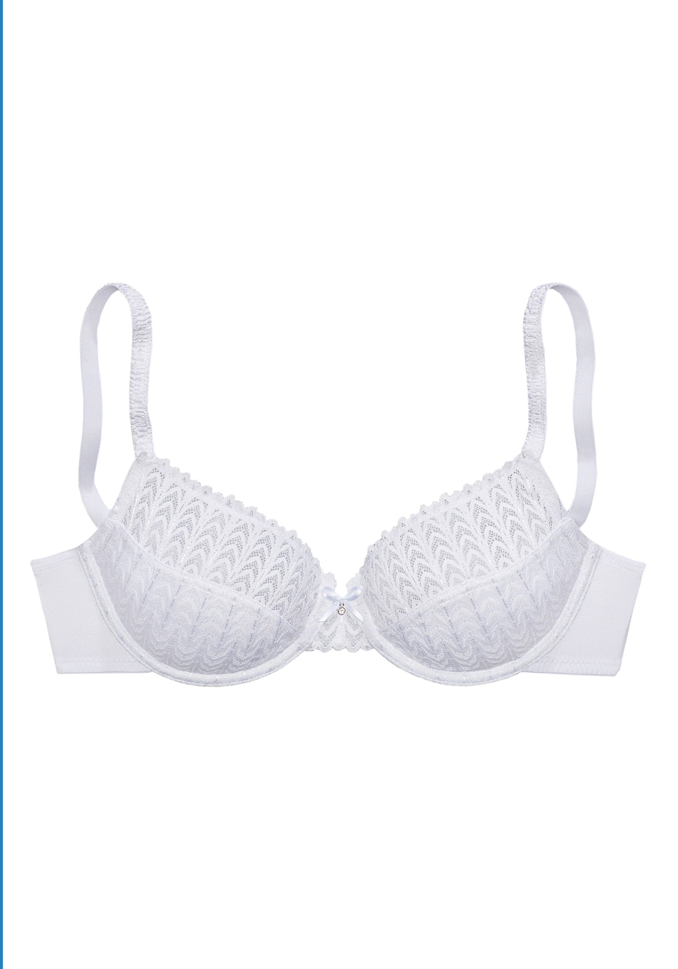 s.Oliver Bügel-BH ", BH mit Bügel, Spitzen-BH, Lilou" als Dessous-Set kombinierbar, in dezent transparenter Optik, Dessous