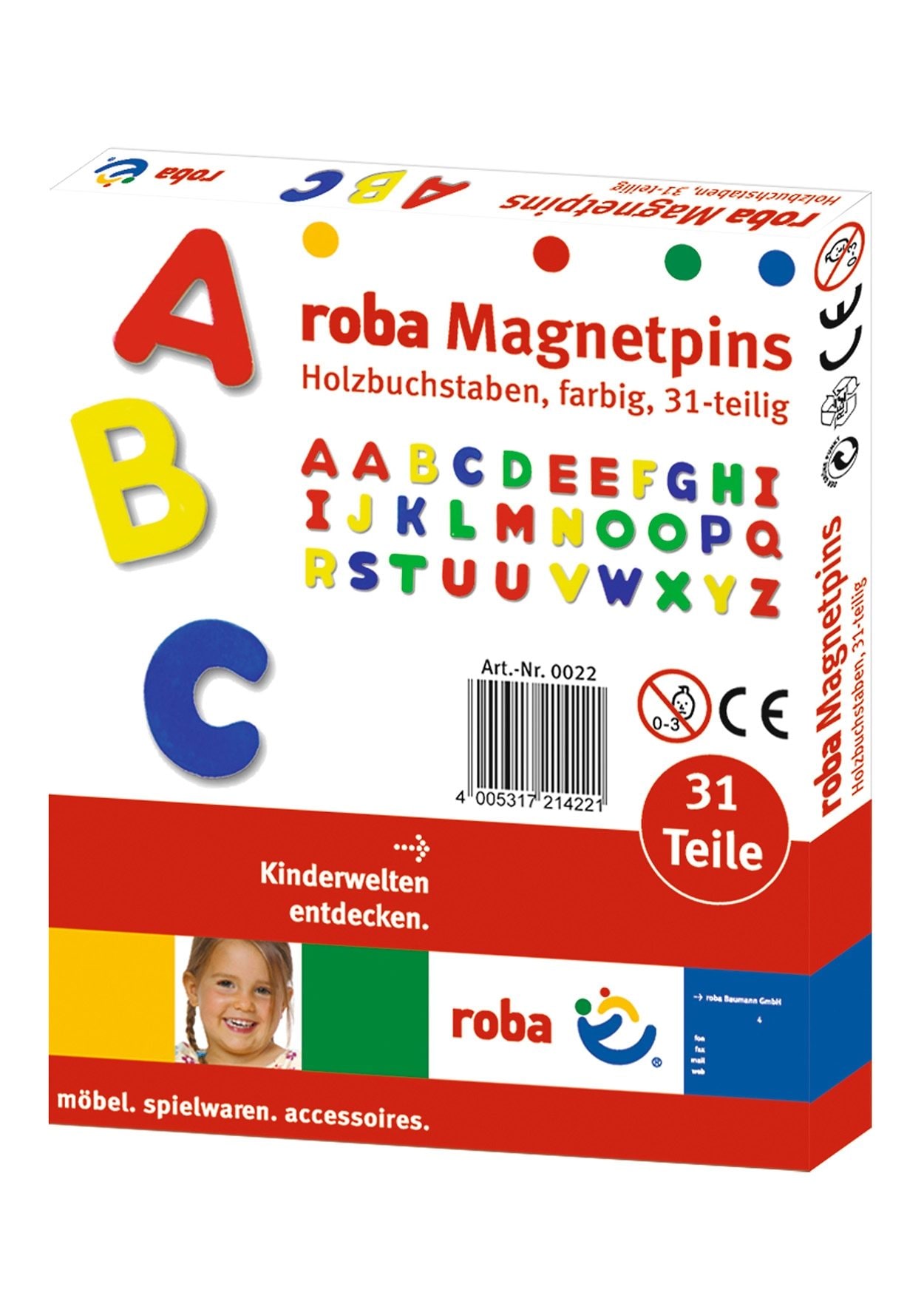 Image of roba Magnet "Magnetbuchstaben"