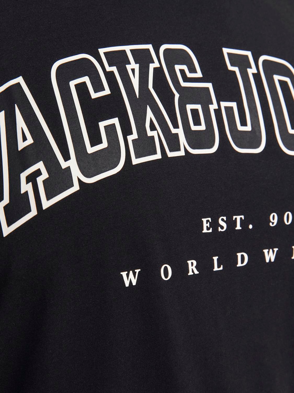 Jack & Jones PlusSize T-Shirt »JJECALEB VARSITY TEE SS O-NECK NOOS PLS«