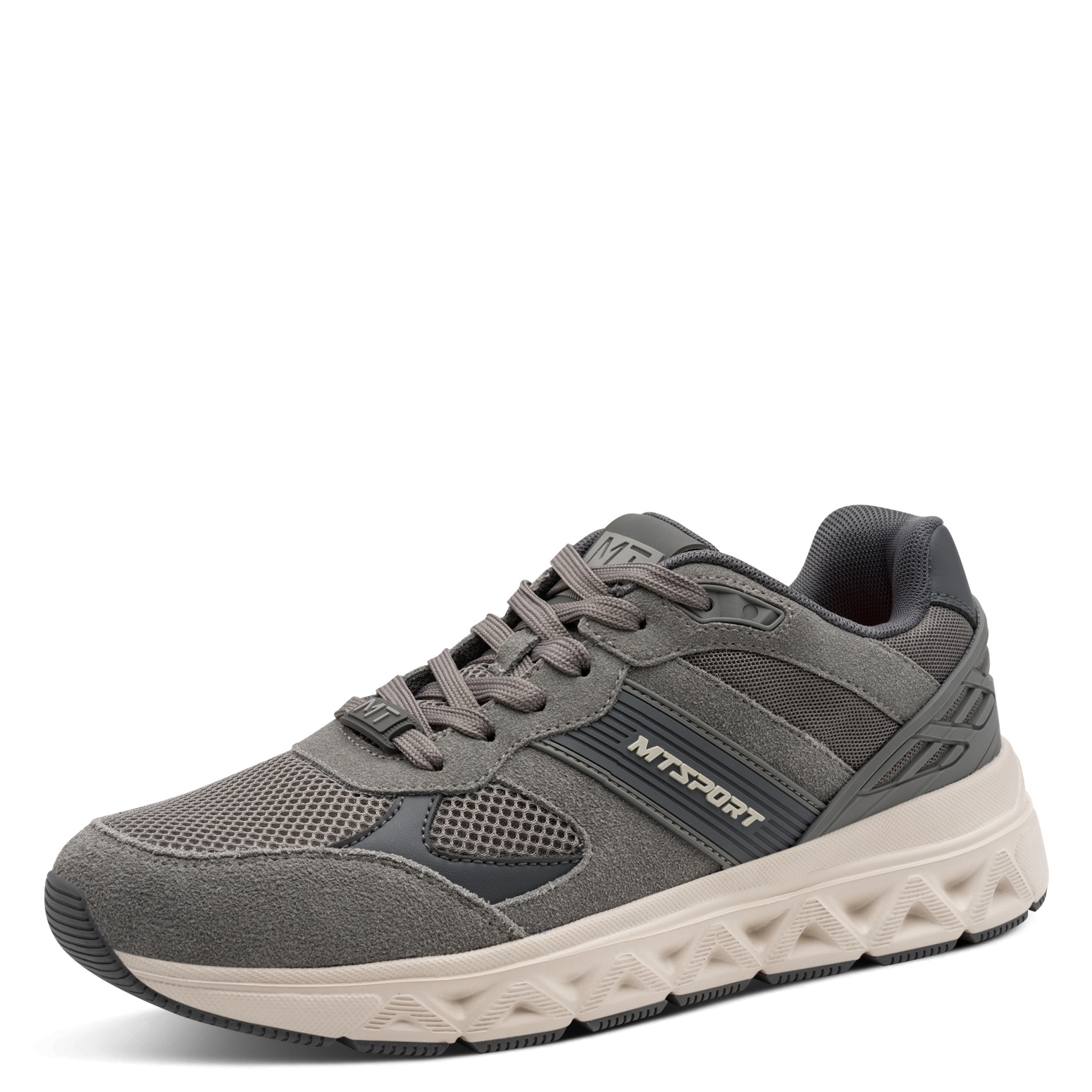 MARCO TOZZI Sneaker  Freizeitschuh, Halbschuh, Schnürschuh mit MT-Logo