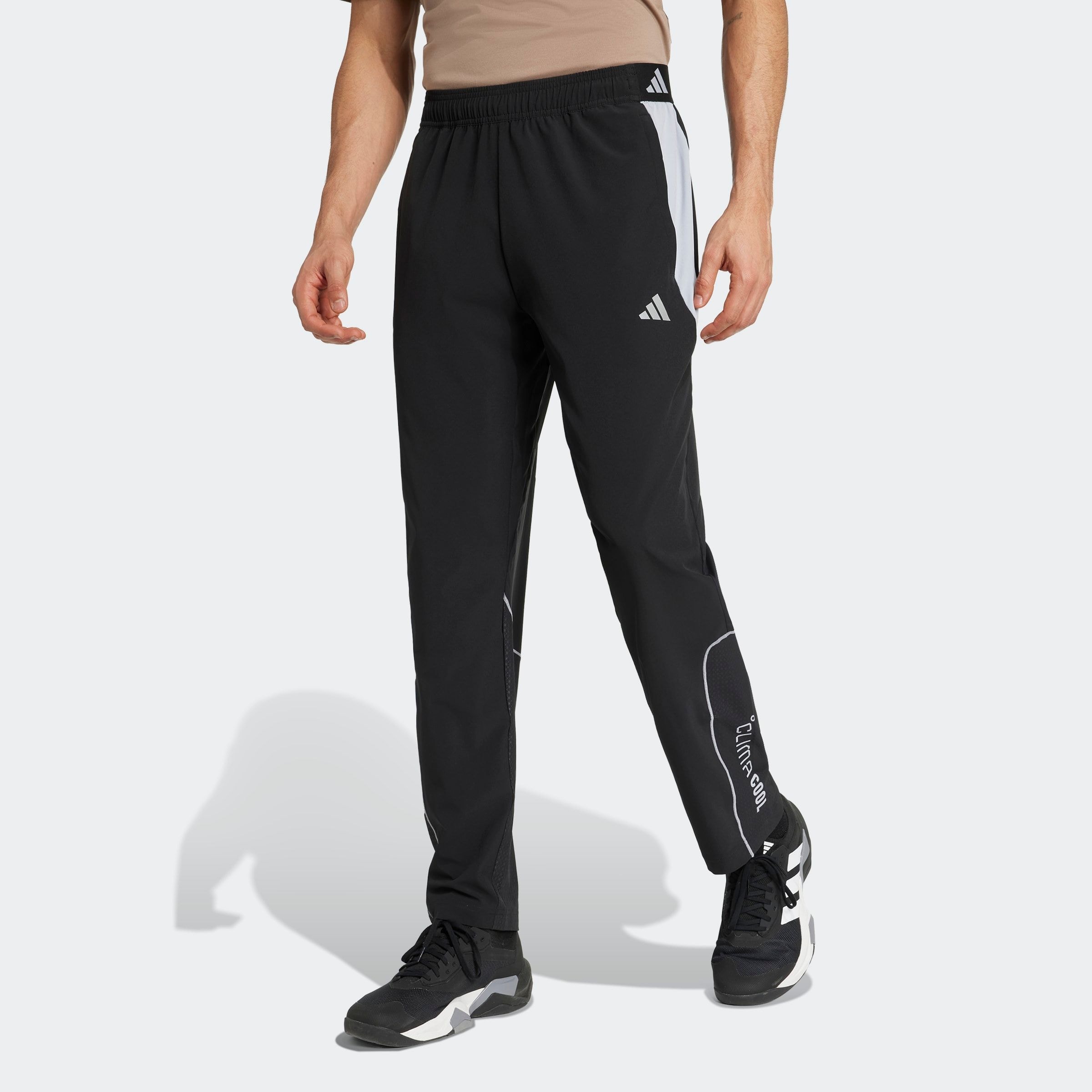 Image of adidas Performance Sporthose "UNG" mit Reissverschlusstaschen, schnell trocknend, mit Elasthan-Anteil