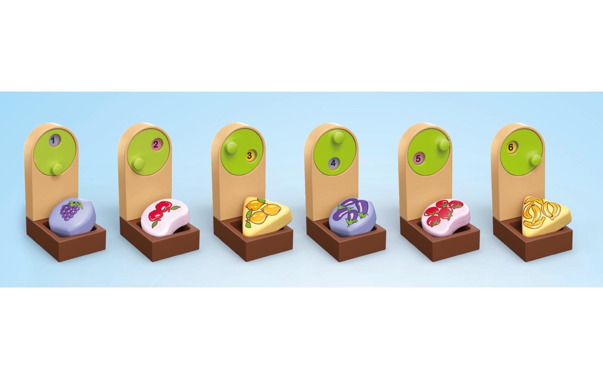 Playmobil® Spielbausteine »Junior Bio-Marktstand & Gabelstapler 71691«, (17 St.)