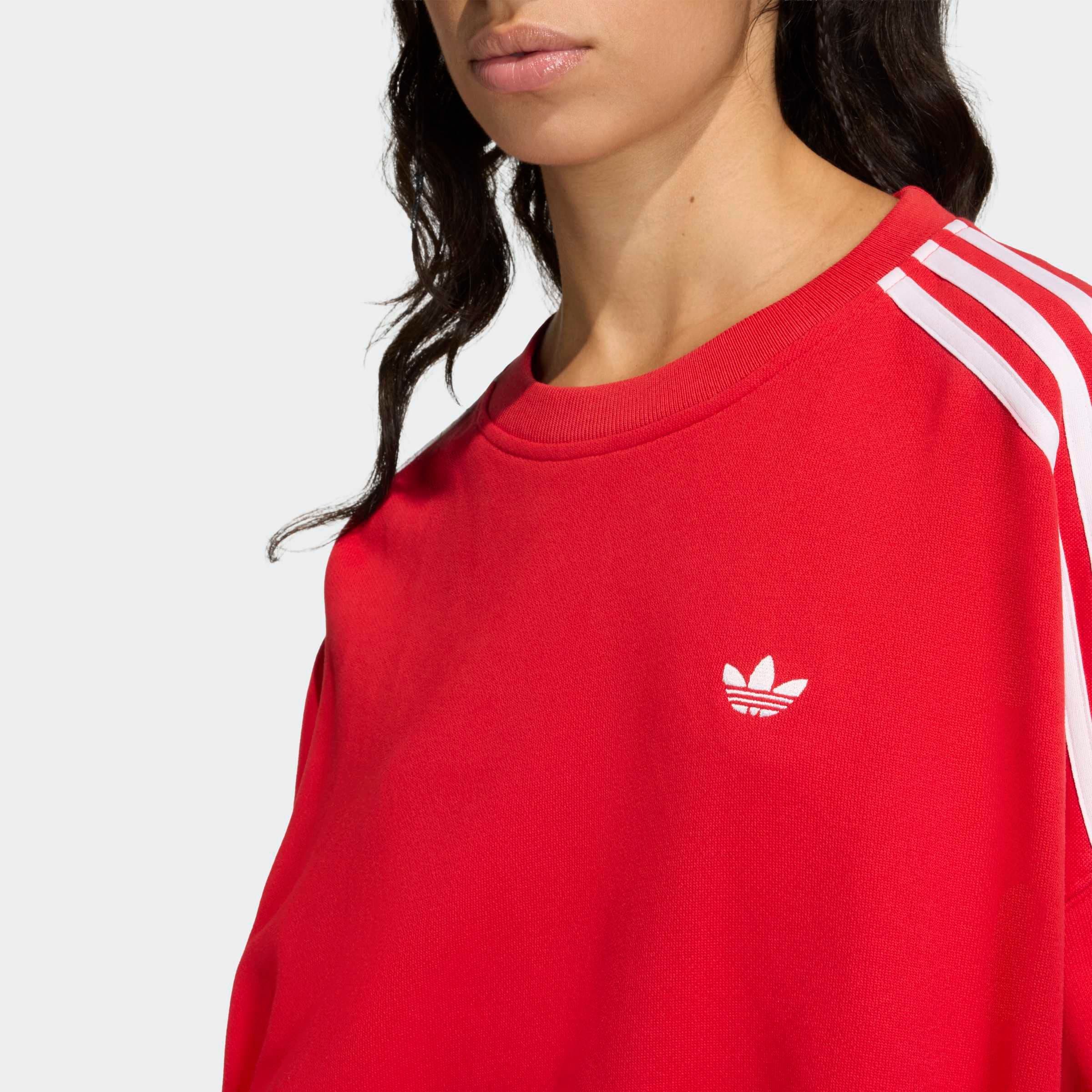 adidas Originals Sweat à capuche »3-STREIFEN OVERSIZED ADILENIUM CREW«
