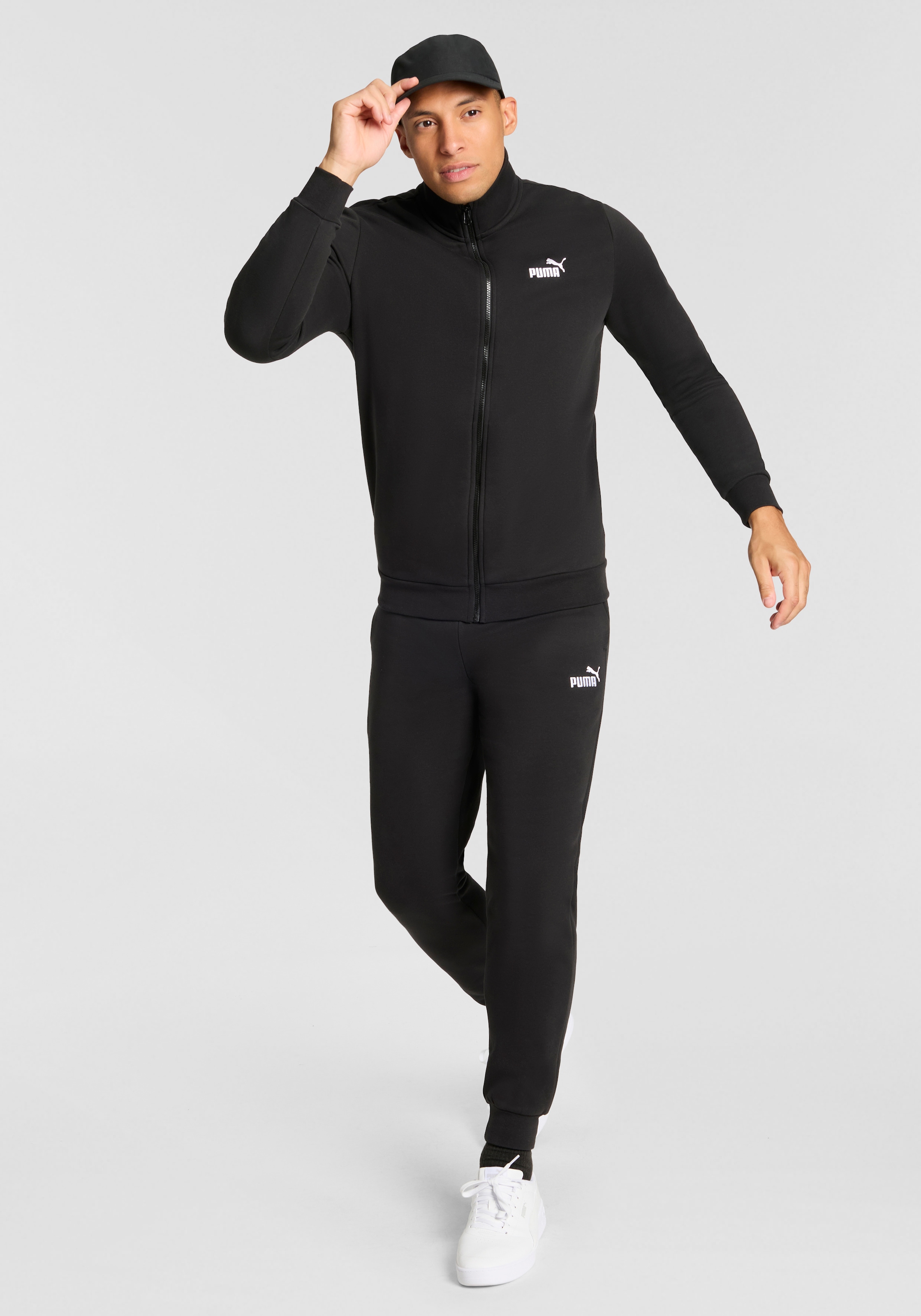 Image of PUMA Trainingsanzug "ESS SWEAT SUIT FL" 2 Stk. für entspannte Tage, für vielseitige Aktivitäten
