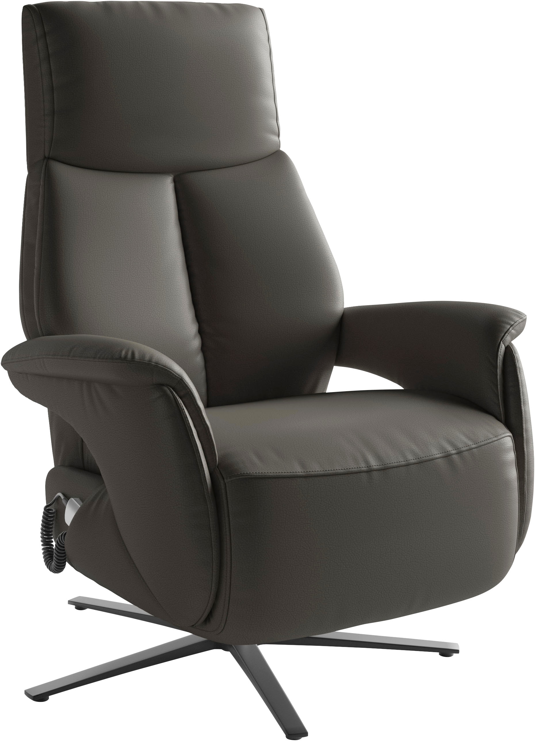 sit&more TV-Sessel »Lazy mit Kopfteilverstellung & Drehfunktion, weitere Funktionen« Ergonomie L: elektr. Fussstütze, Rückenlehne & Aufstehhilfe, Herz-Waage