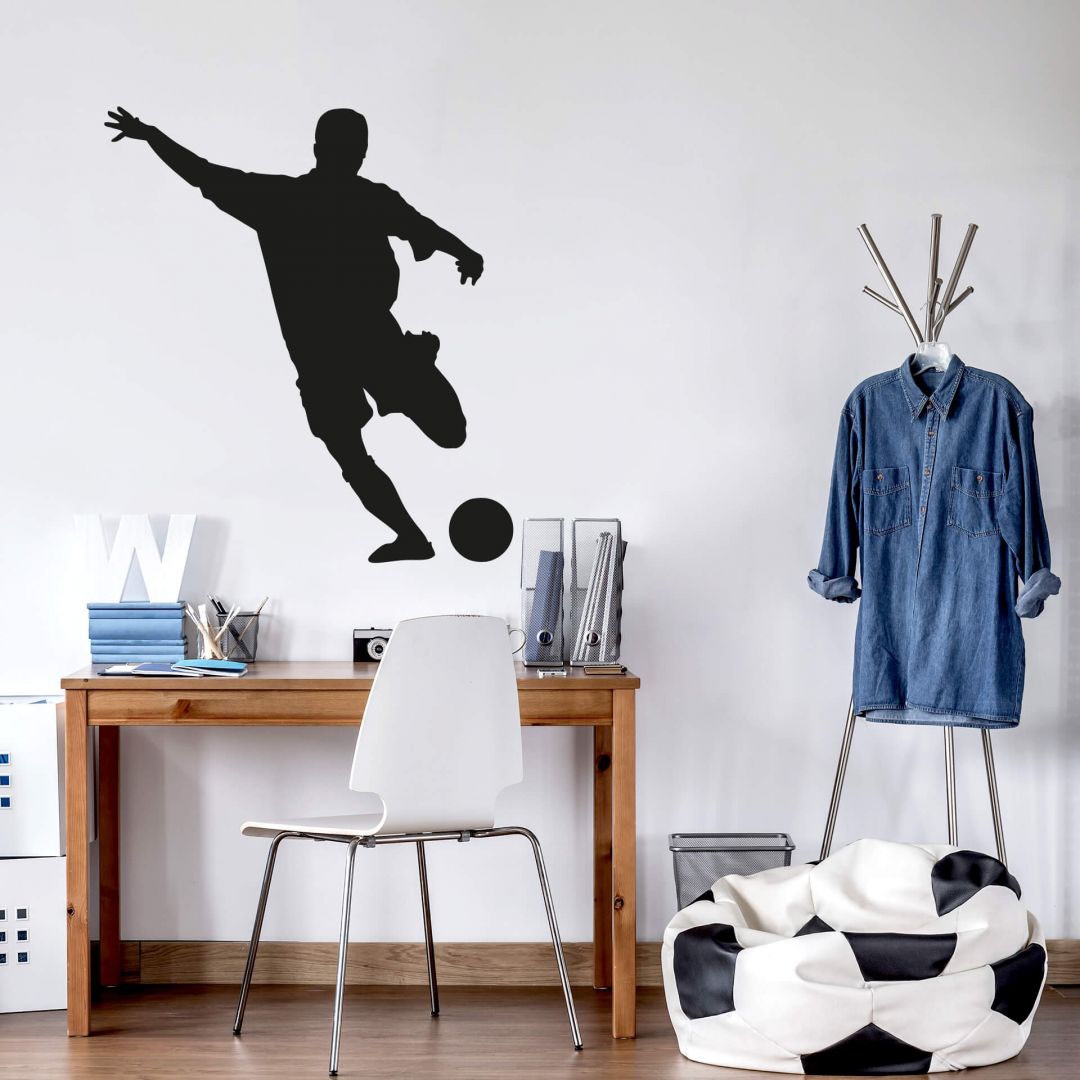 Wall-Art Wandtattoo »Fussball (1 Aufkleber Kick St.) kaufen bequem it!«